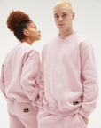 Heavyweight Logo Sweatshirt Dusty Pink