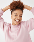 Heavyweight Logo Sweatshirt Dusty Pink