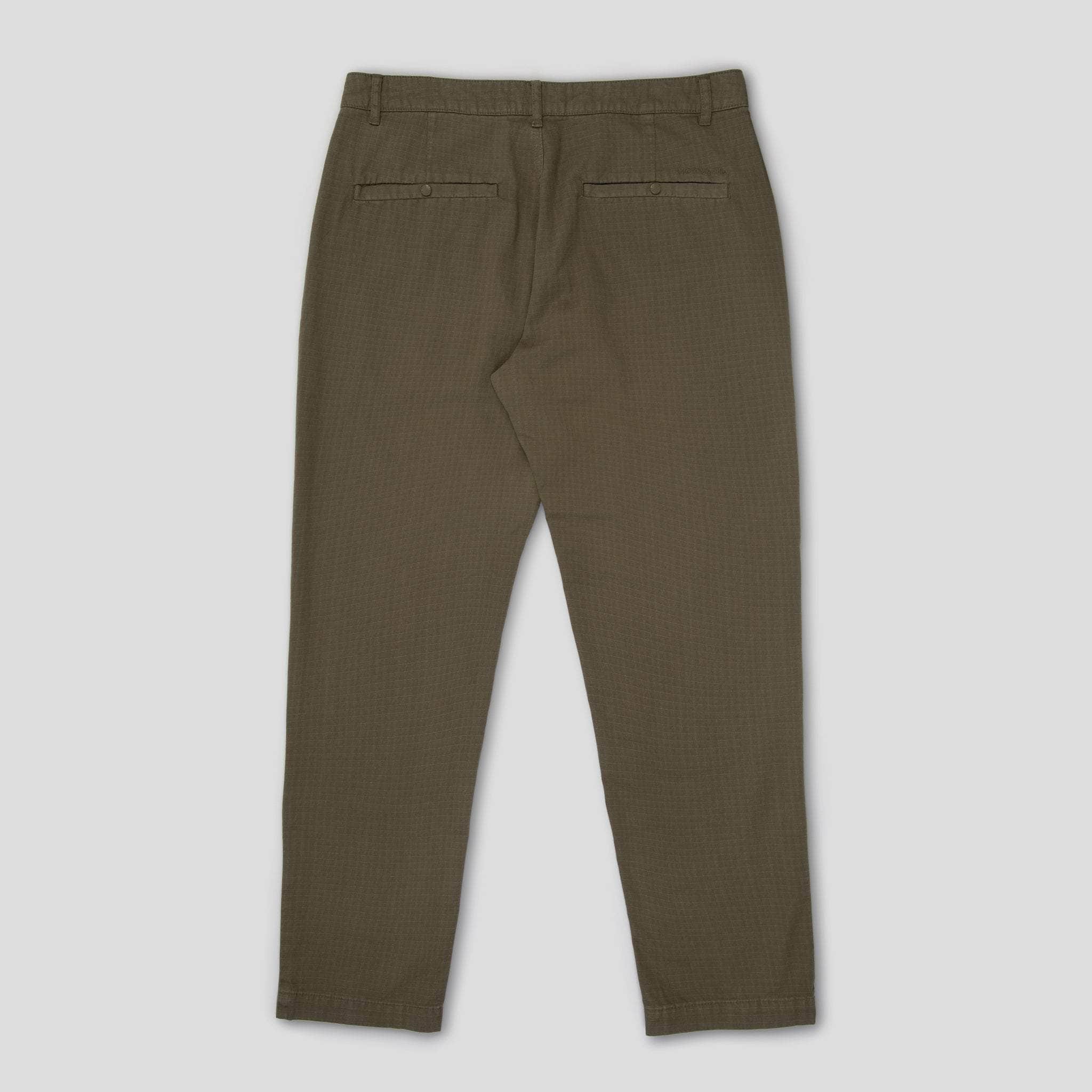 Relaxed-Fit Ripstop Trousers Olive