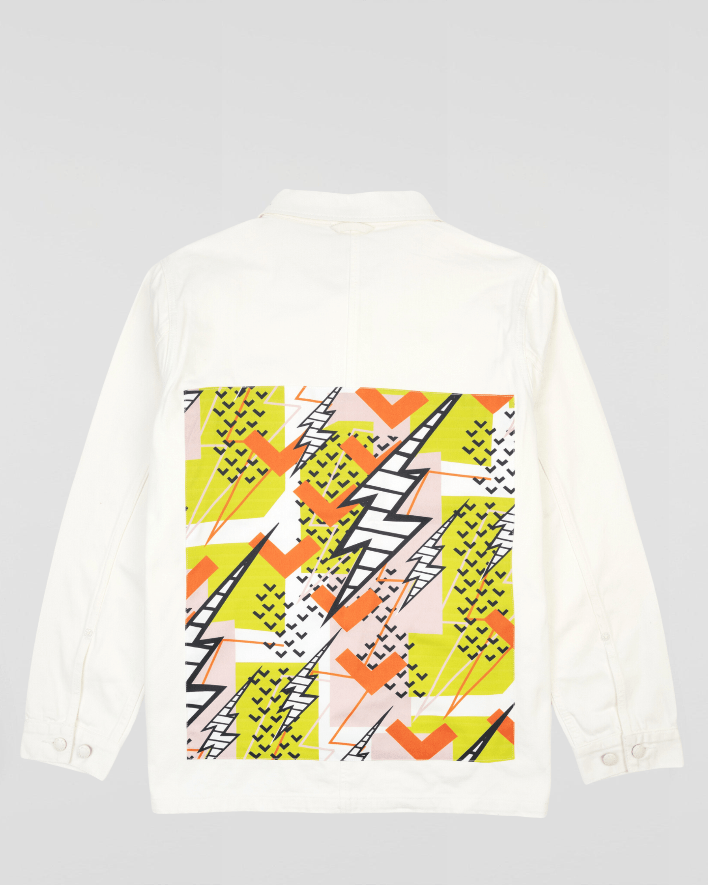 Off white firetape denim 2025 jacket