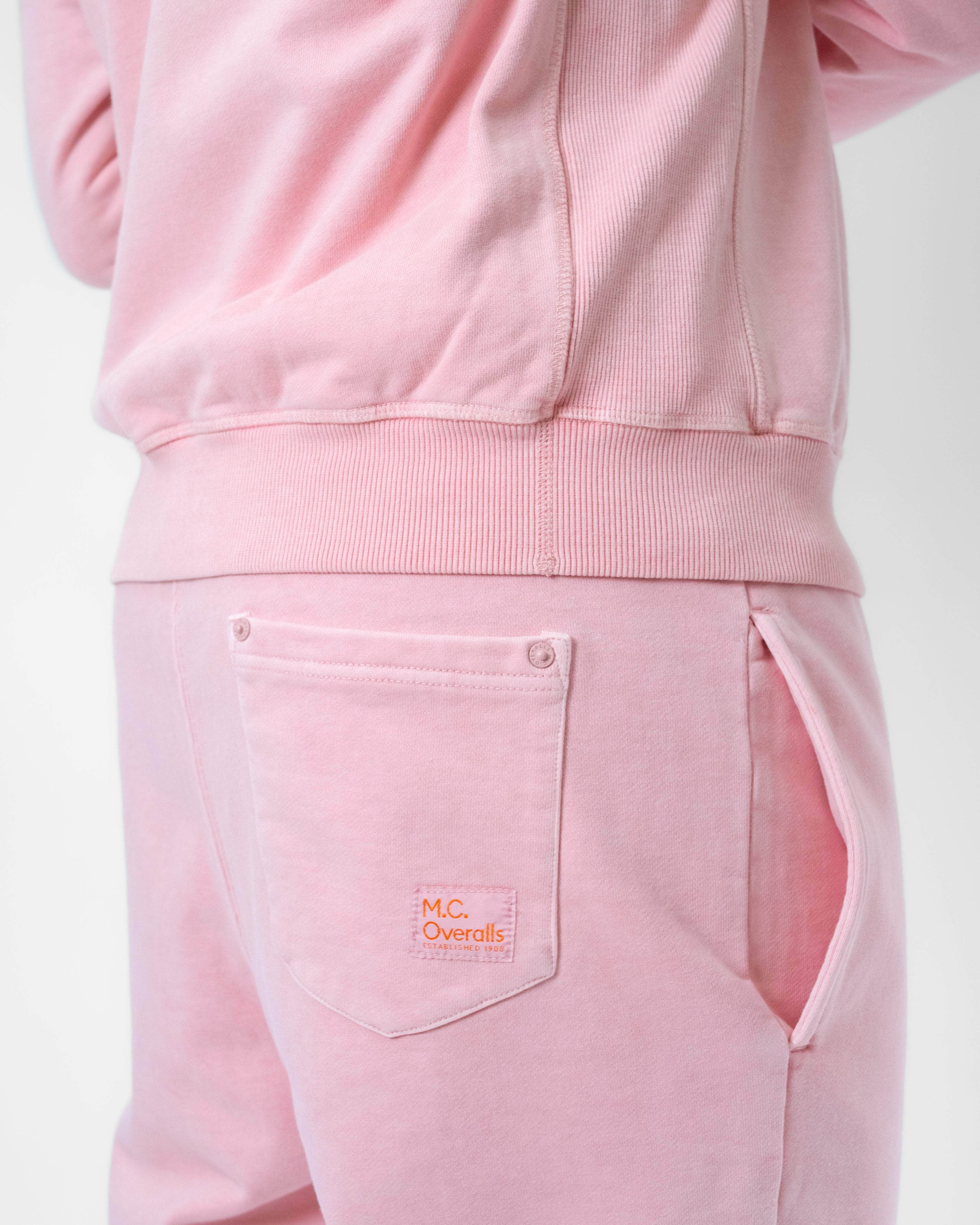 Regular-Fit Cotton Sweatpants Dusty Pink