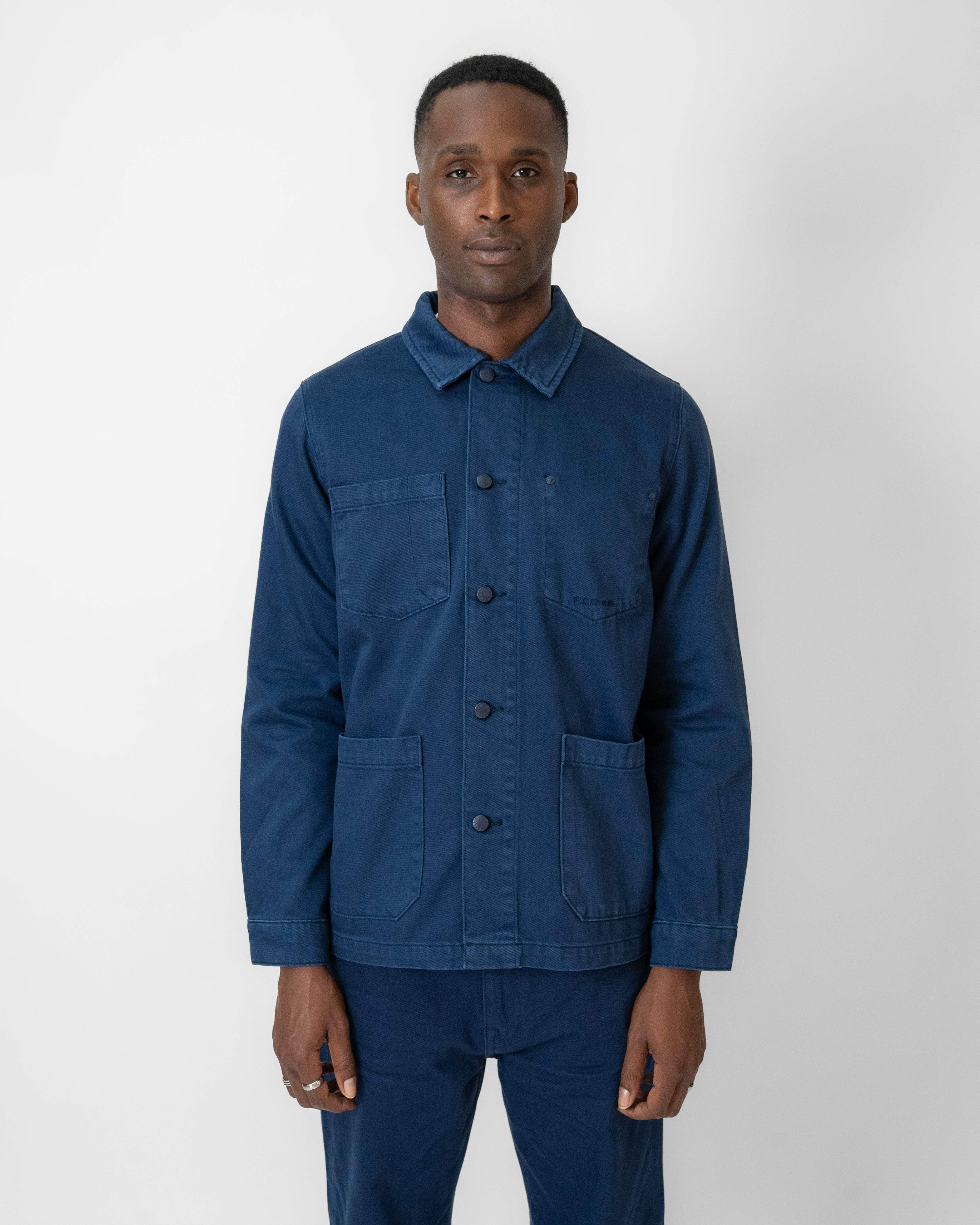 Denim Chore Jacket Navy