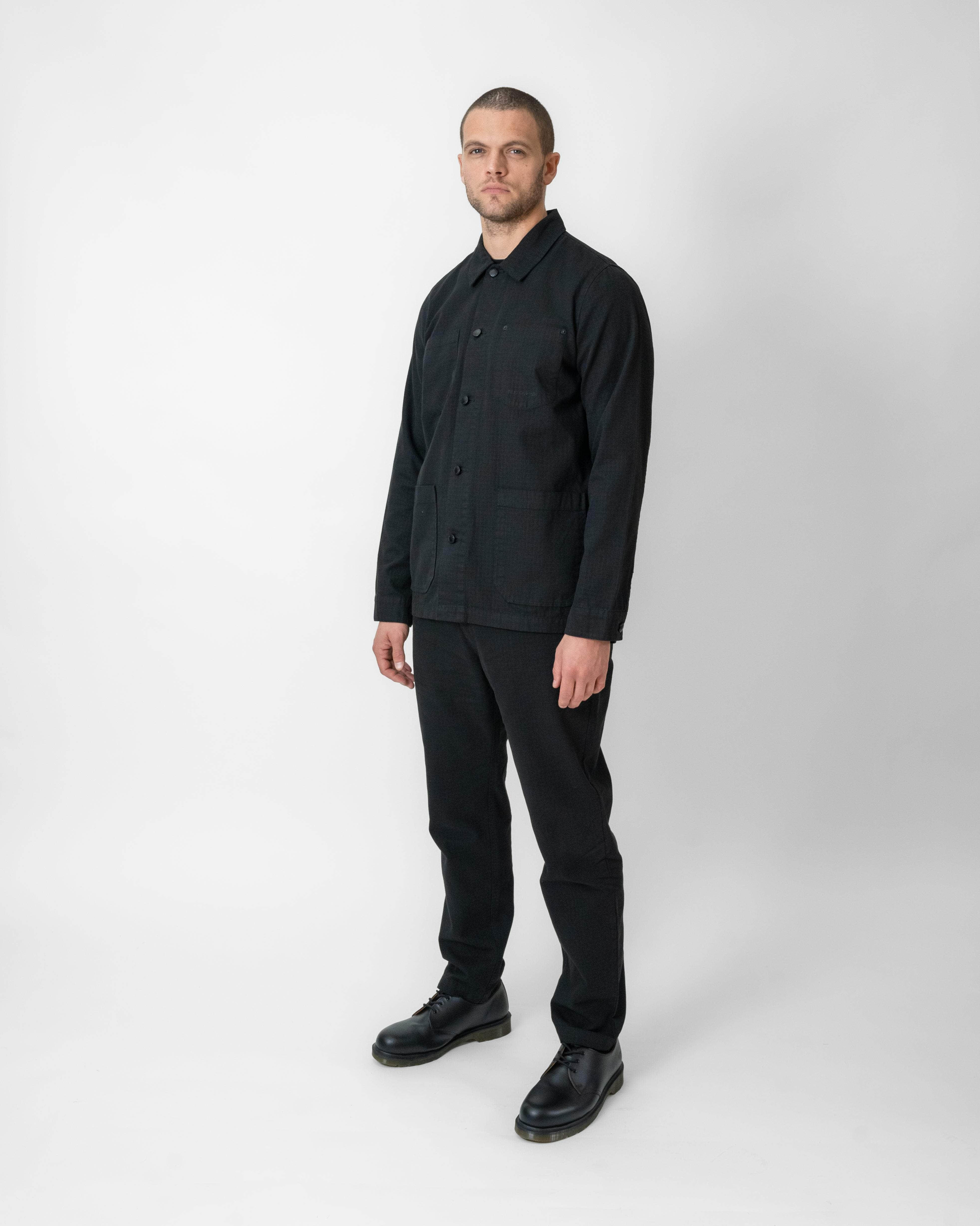 Ripstop Chore Jacket Black