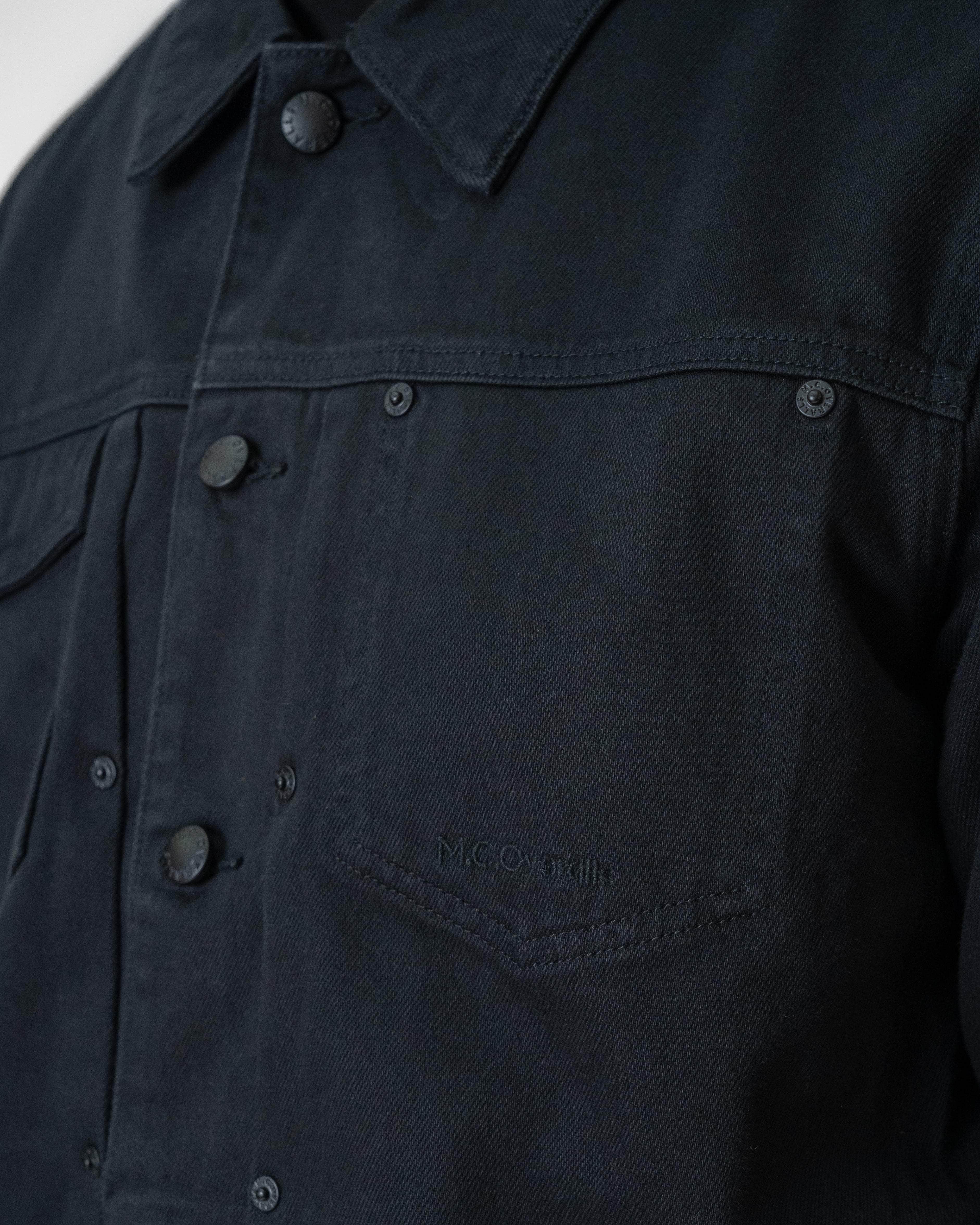 Denim Battle Jacket Black