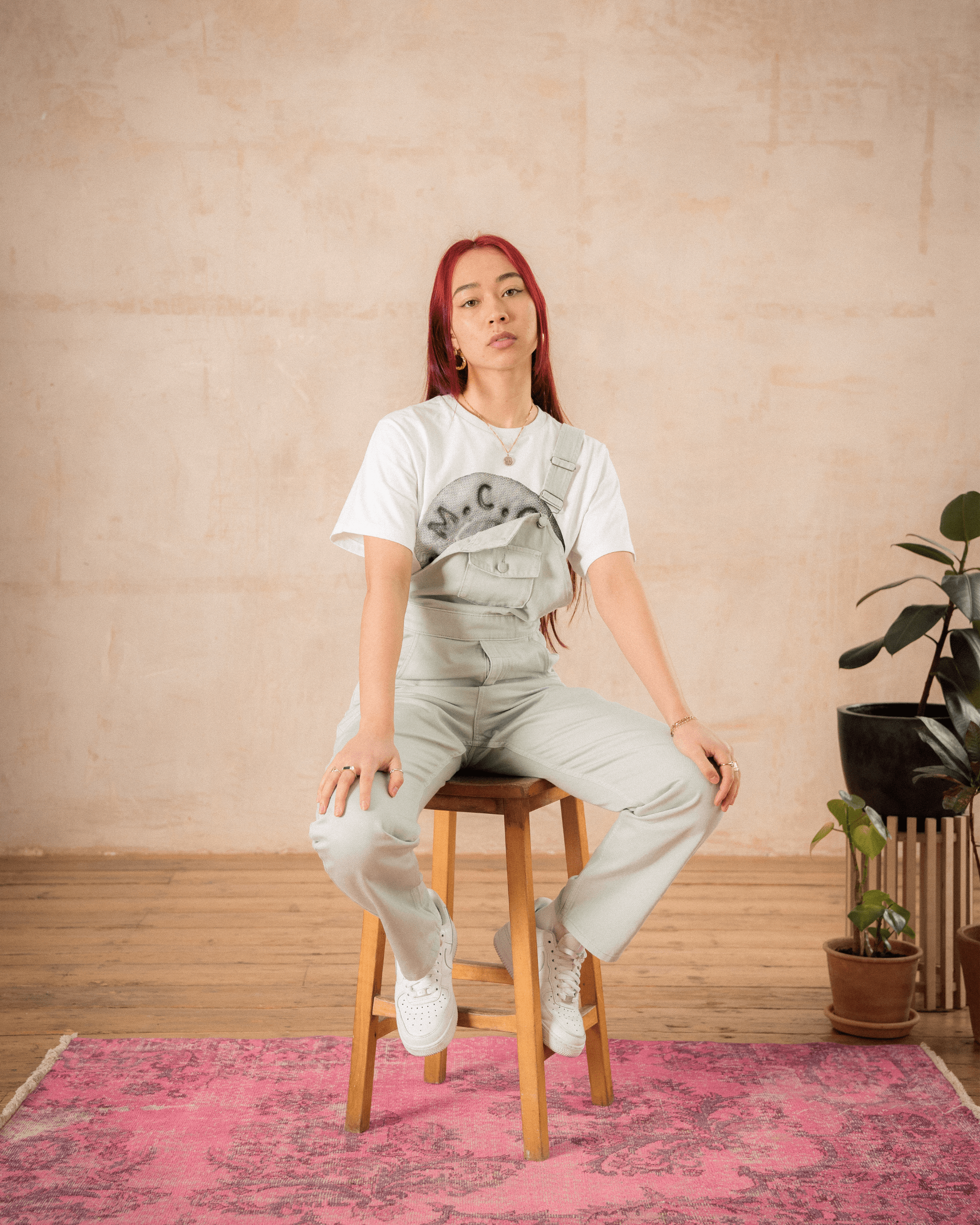 Denim Bib & Brace Dungaree Mint