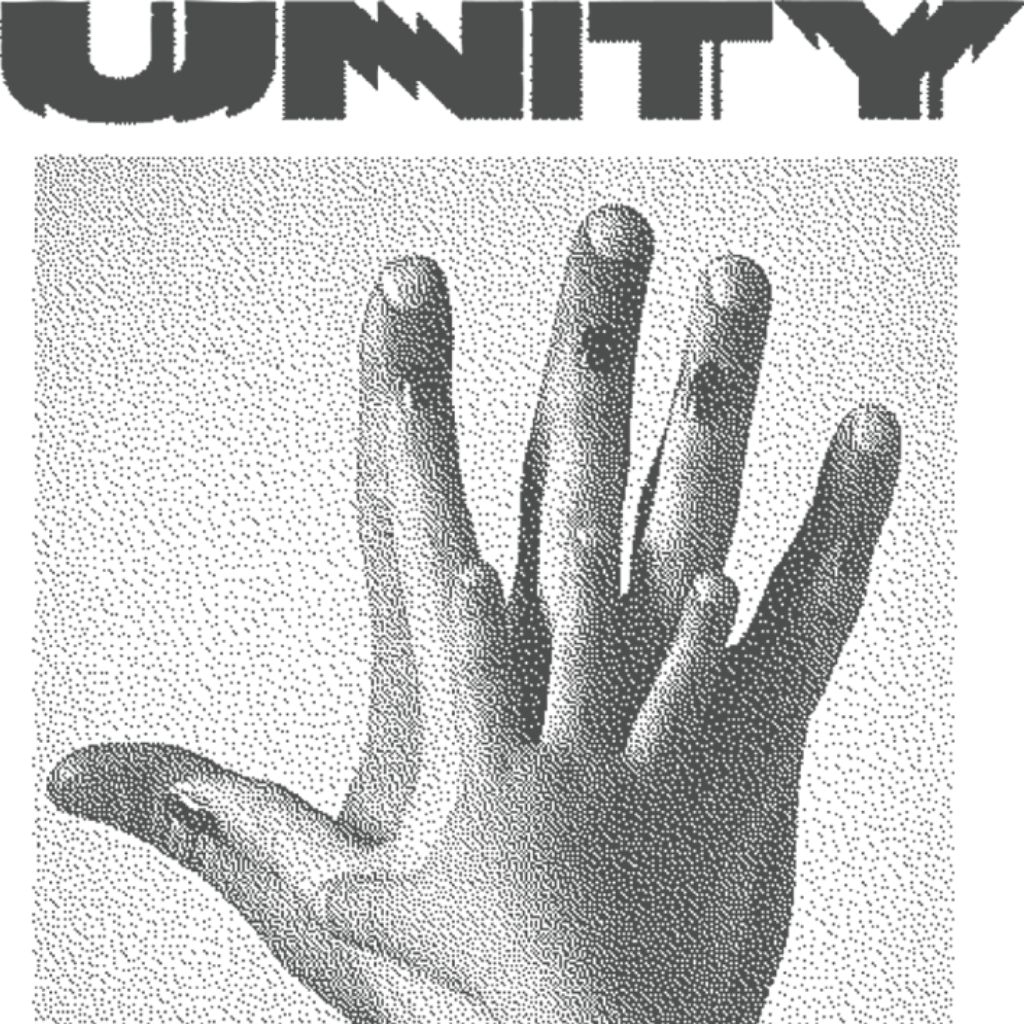 Heavyweight Unity Hand Sweatshirt Grey