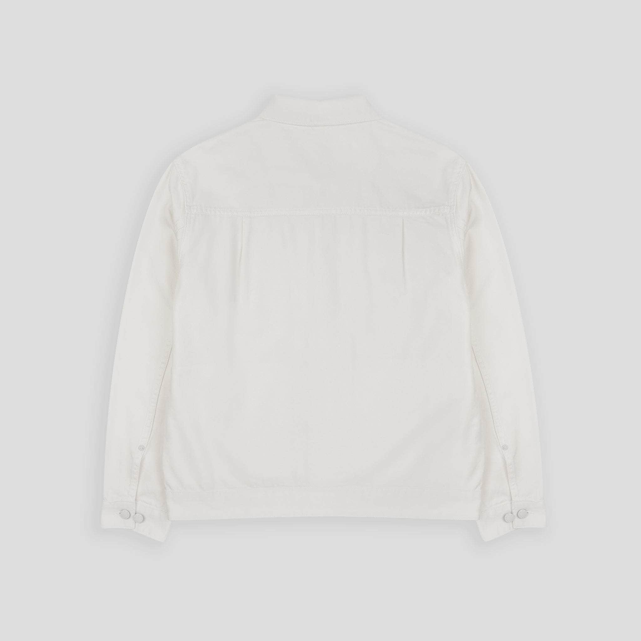 Denim Battle Jacket Ivory