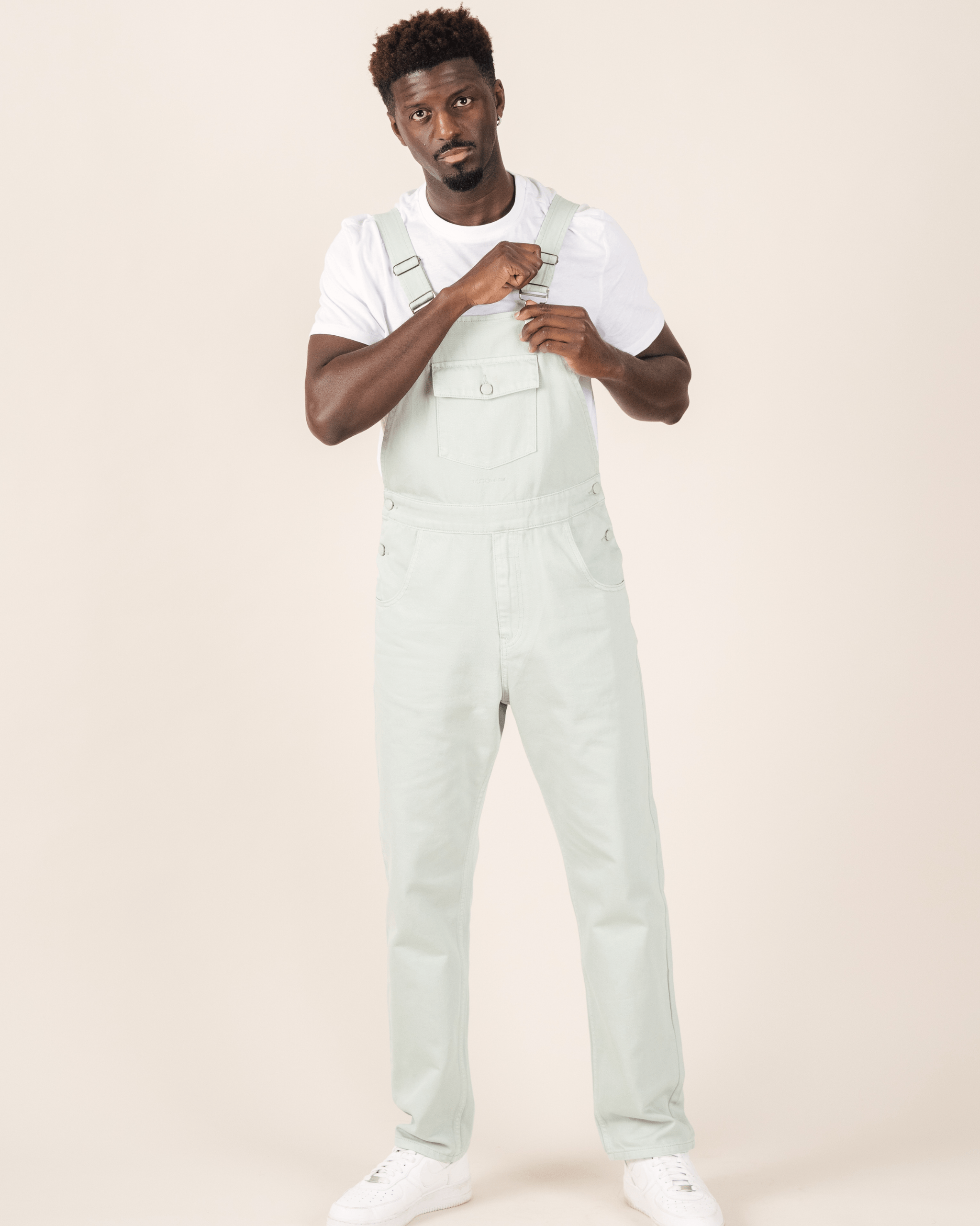 Denim Bib & Brace Dungaree Mint