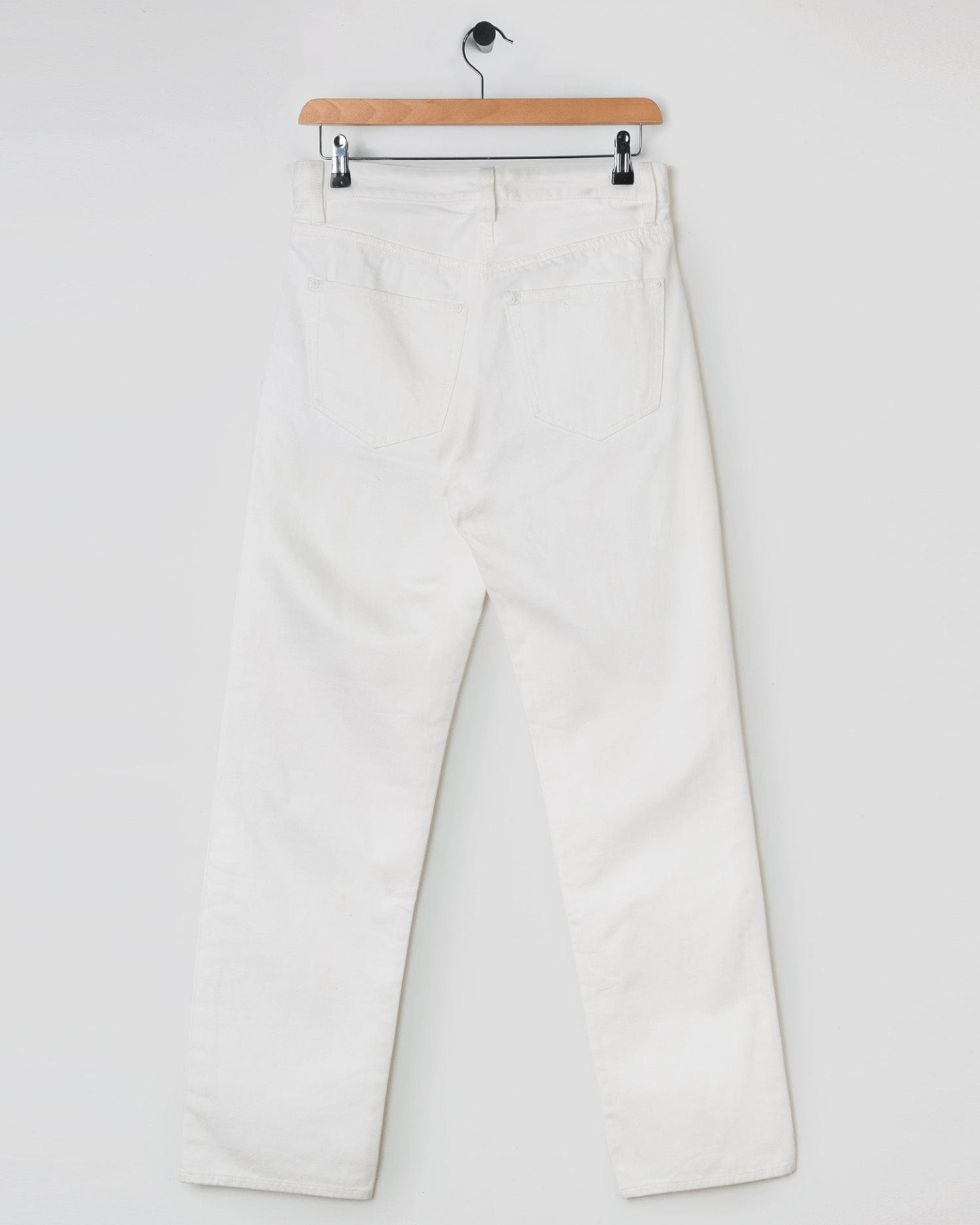 5 Pocket Regular-Fit Denim Jean White