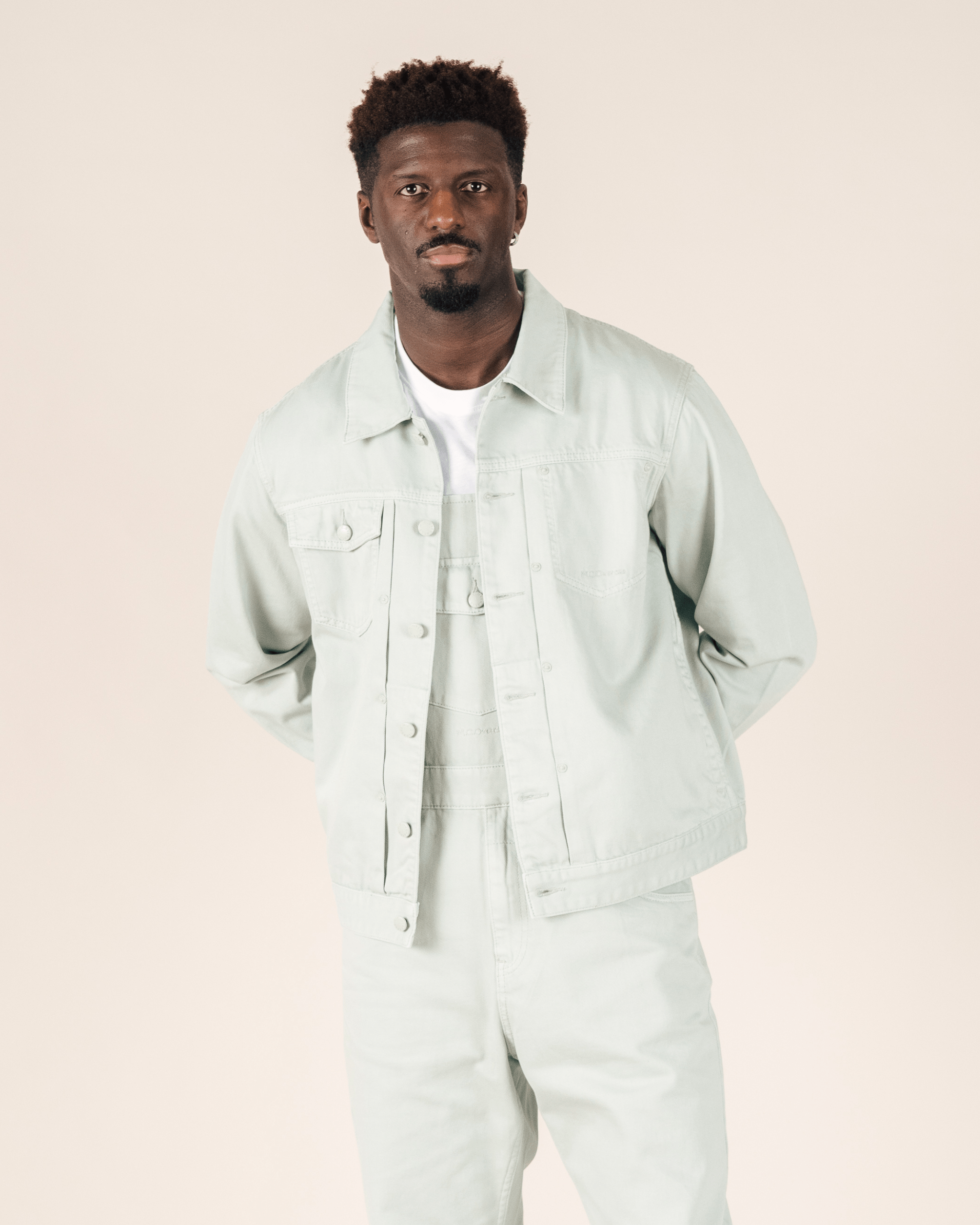 Denim Battle Jacket Mint