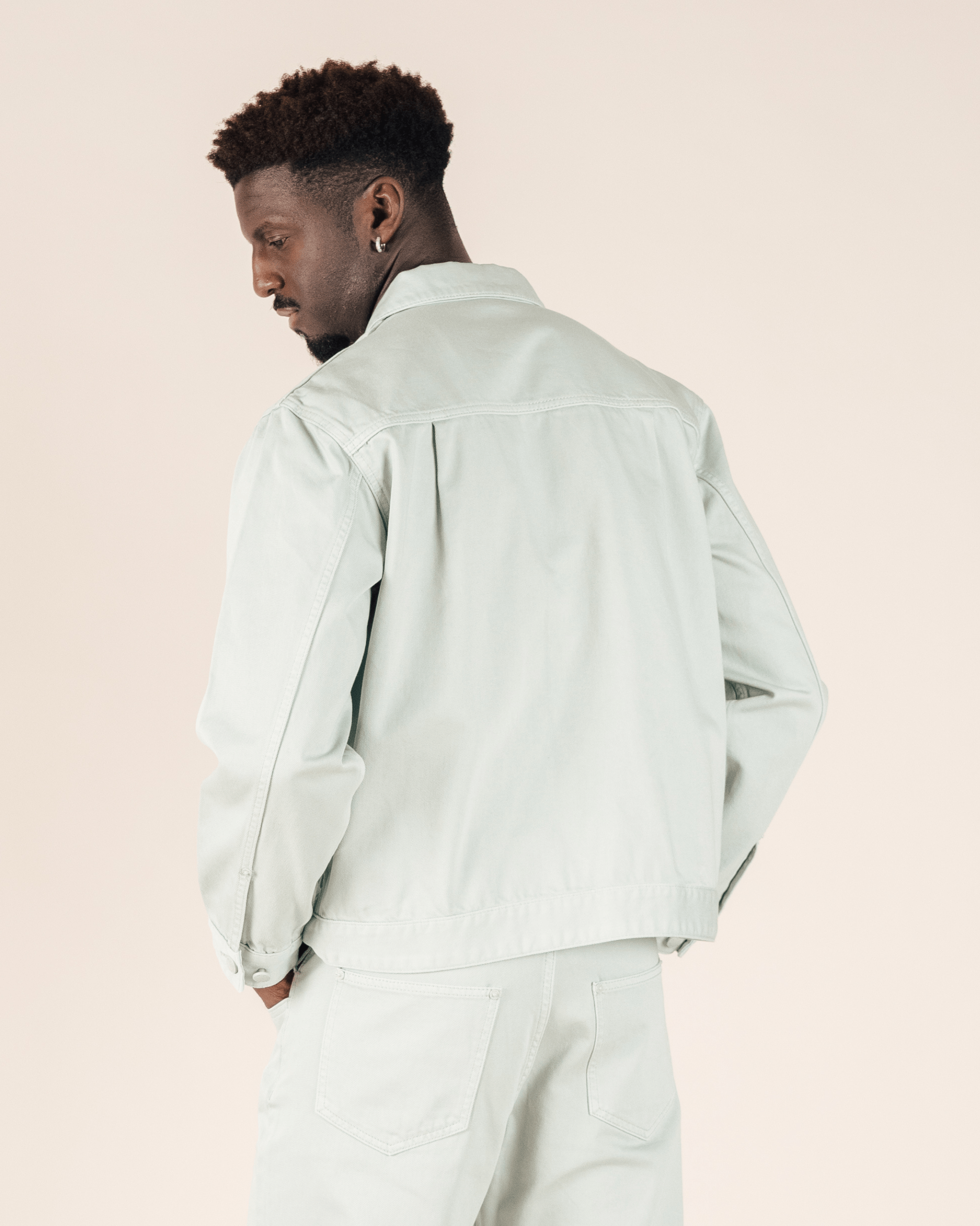 Denim Battle Jacket Mint