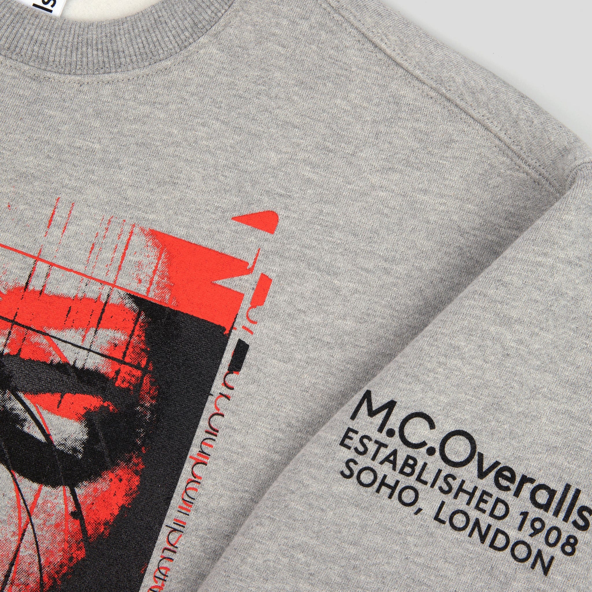 Come With Us Soho Sweatshirt Grey
