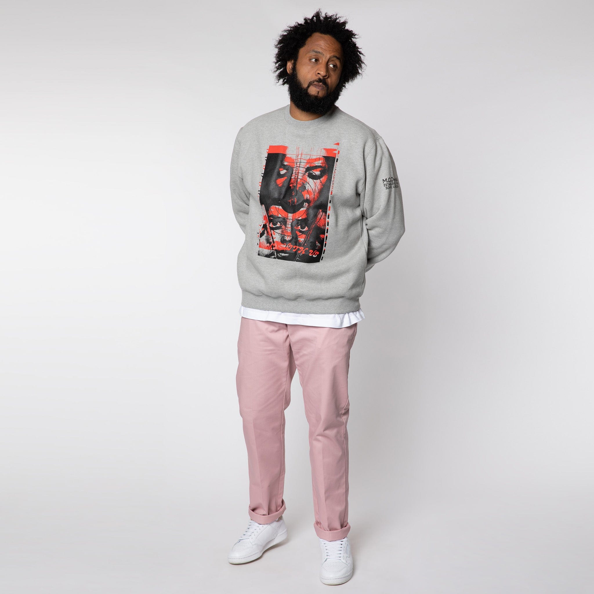 Come With Us Soho Sweatshirt Grey