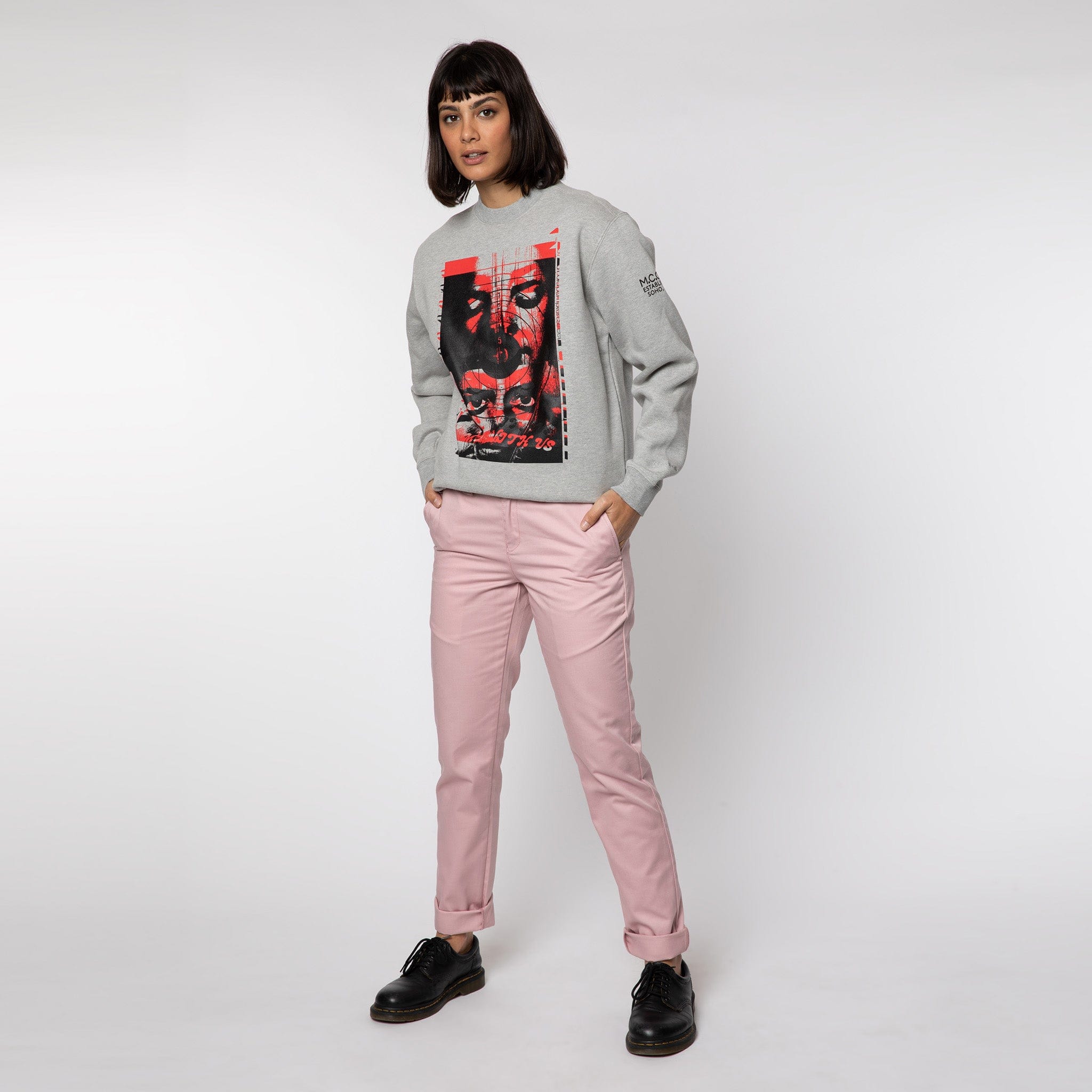 Come With Us Soho Sweatshirt Grey