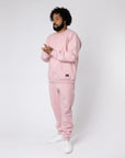Heavyweight Logo Sweatshirt Dusty Pink