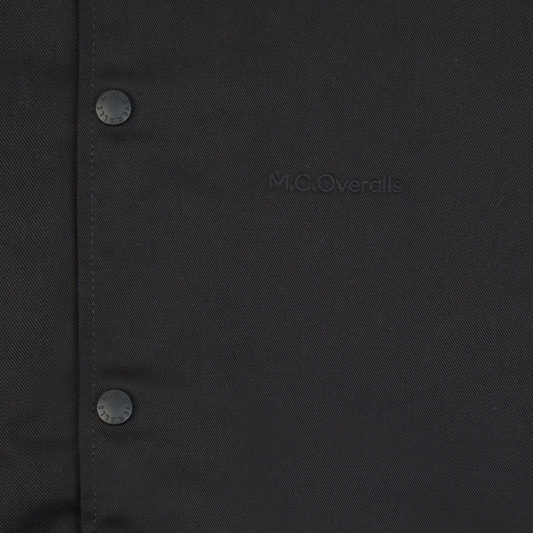 Fitted Coach Jacket Black