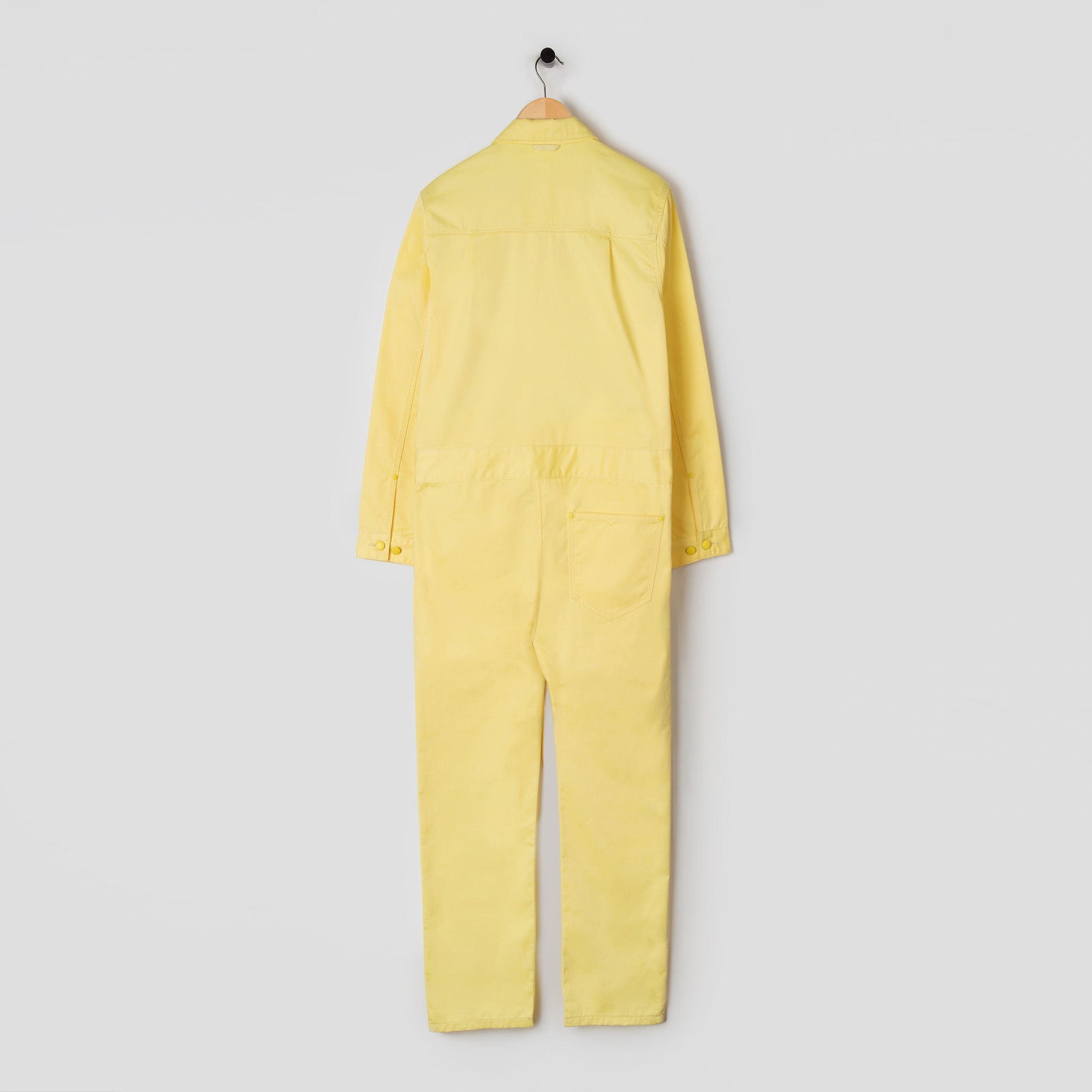 Collared Zip Overall Sherbet Yellow