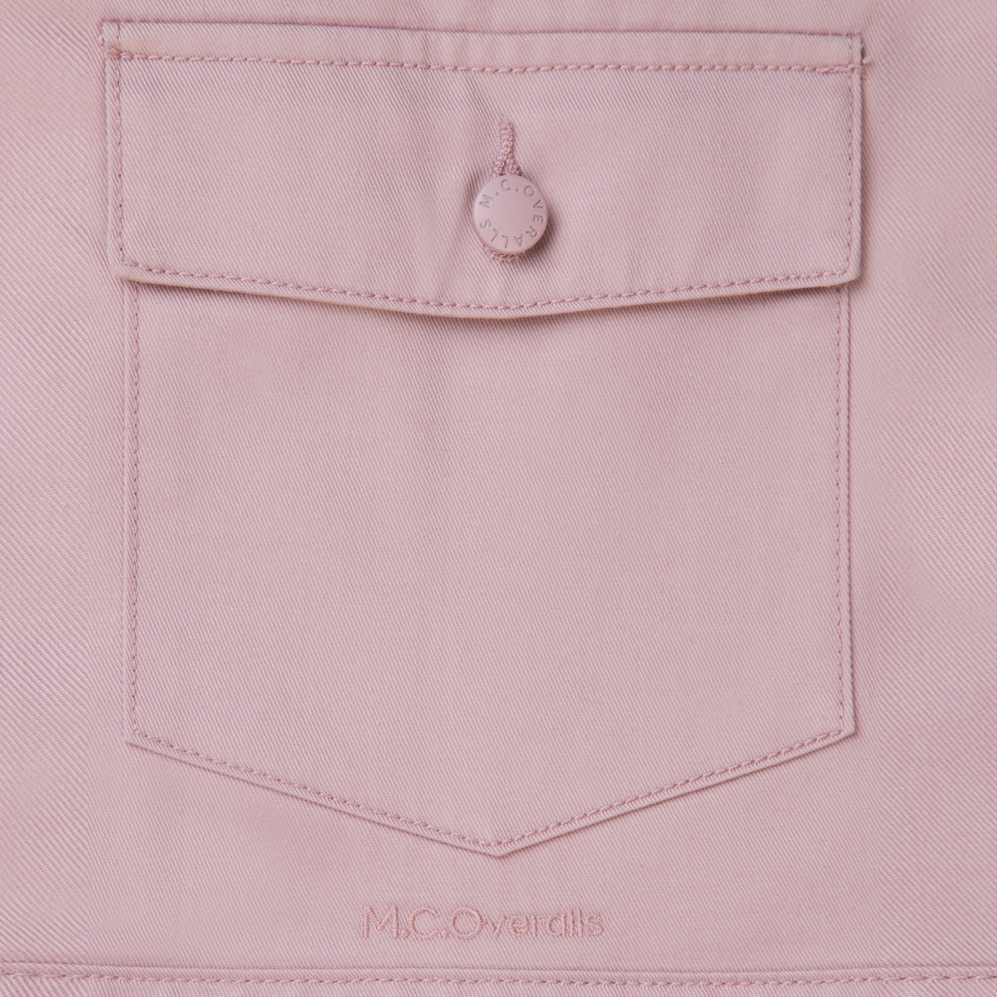 Bib & Brace Dungaree Dusty Pink