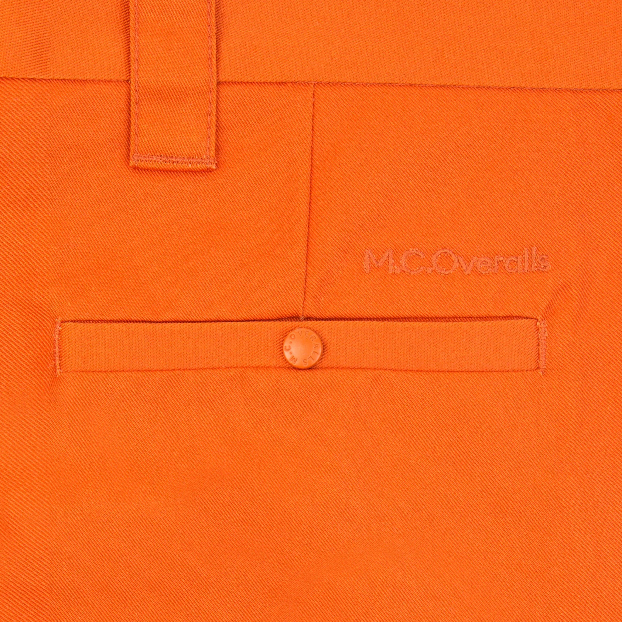 Slim-Fit Work Trousers Orange
