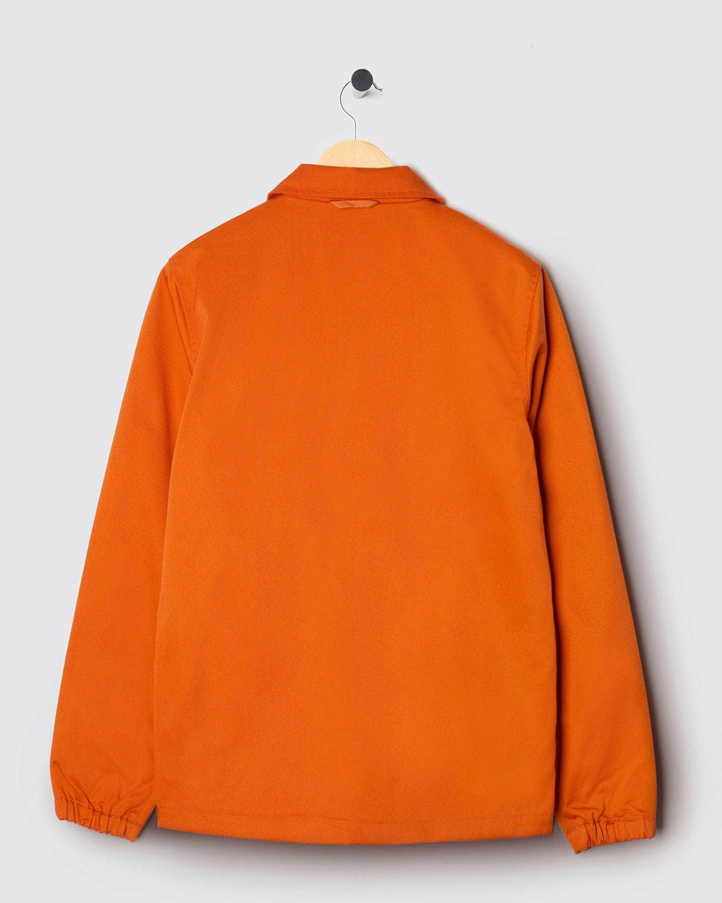 Fitted Coach Jacket Orange