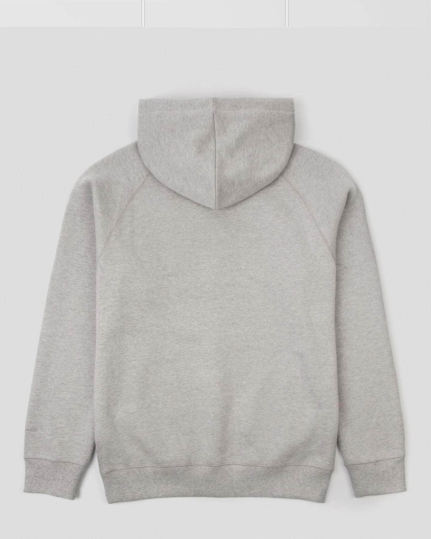 Heavyweight Logo Hoodie Grey