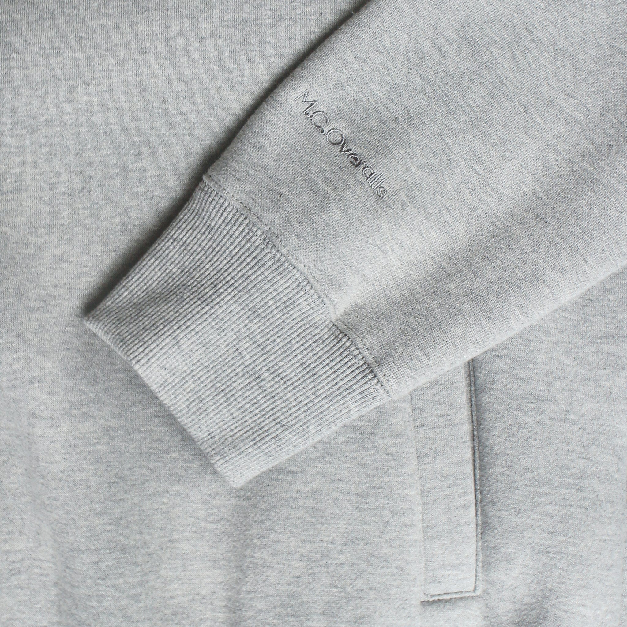 Heavyweight Logo Hoodie Grey