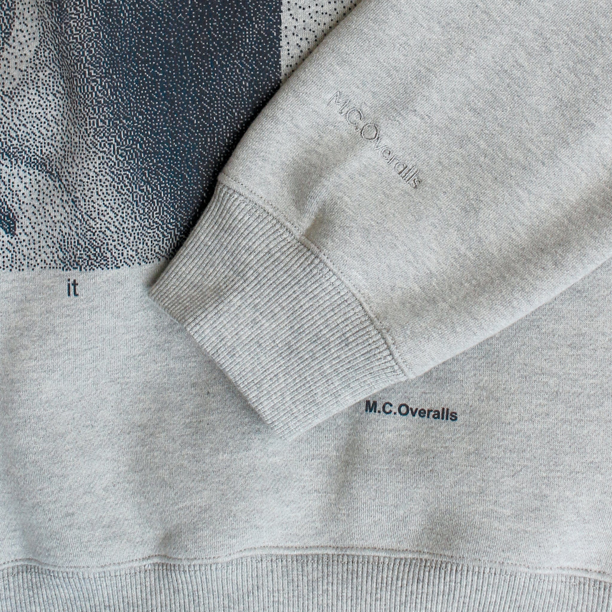 Heavyweight Unity Hand Sweatshirt Grey