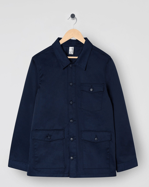 ジャケット・アウター enof cotton work jacket Blue02 enof cotton work jacket Blue02 Premium Workwear | Navy Polycotton