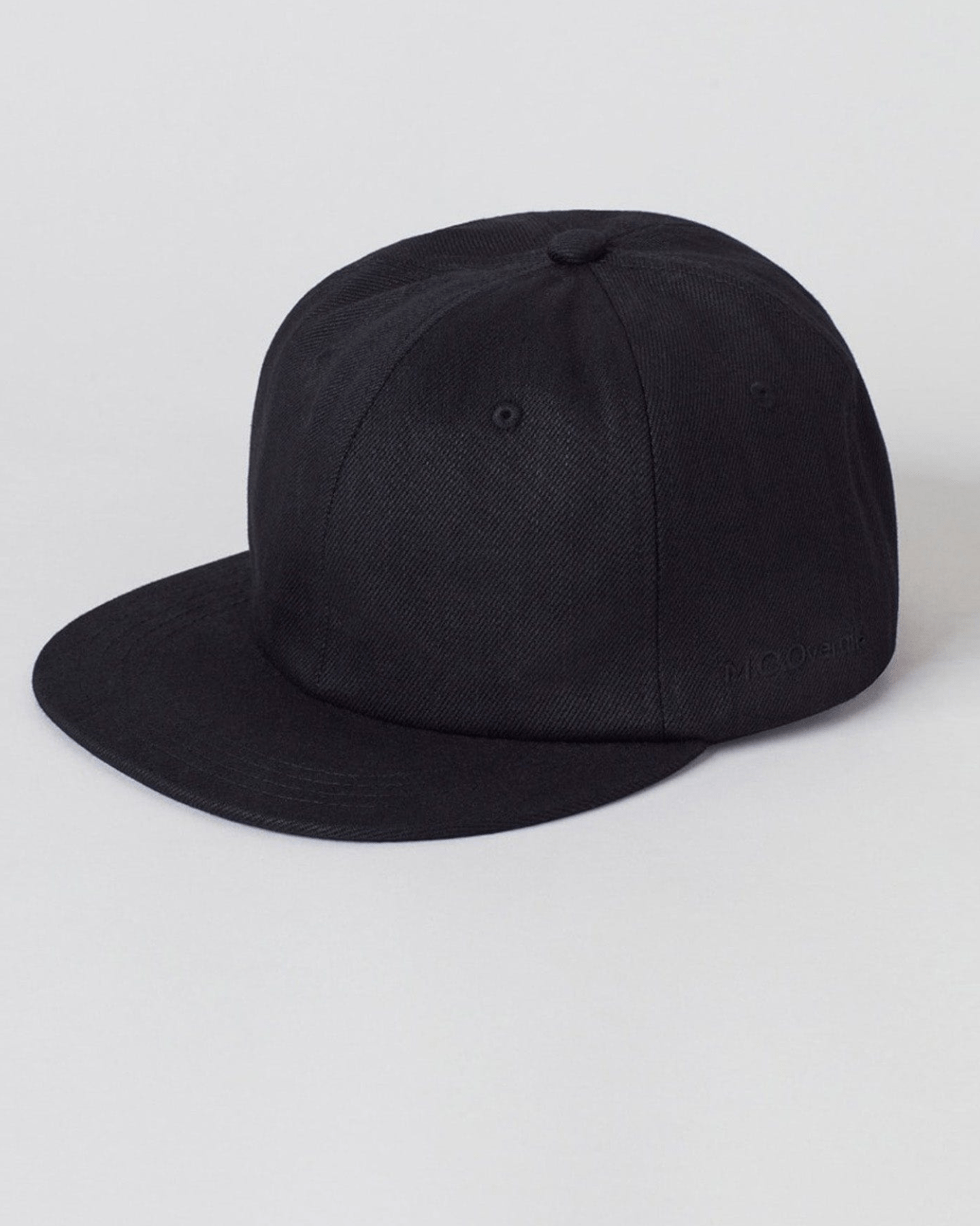 Denim Baseball Cap Black