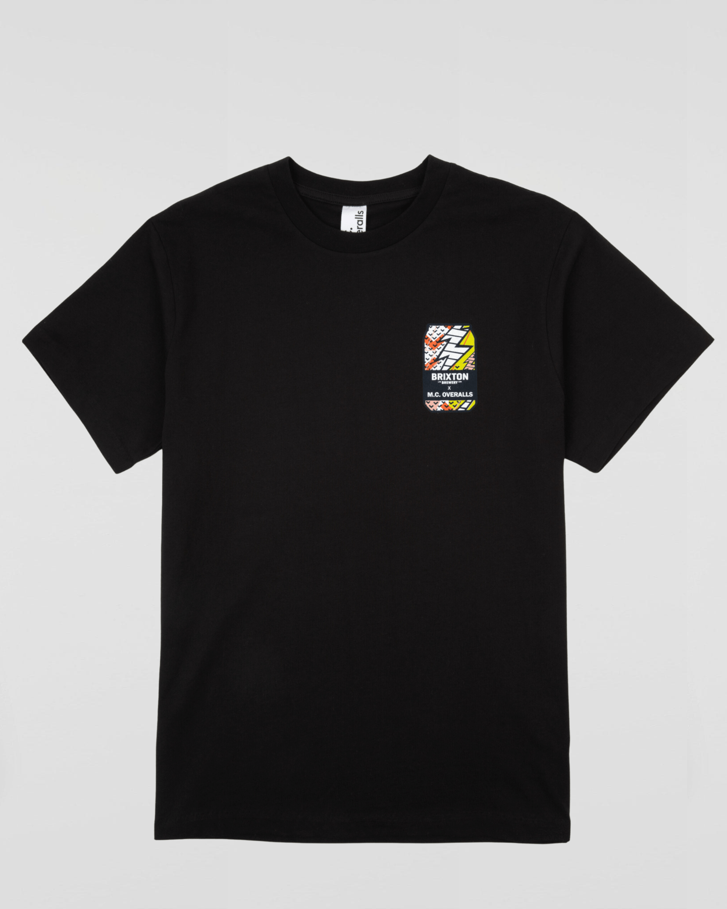M.C.Overalls x Brixton Brewery S/S T-Shirt Black