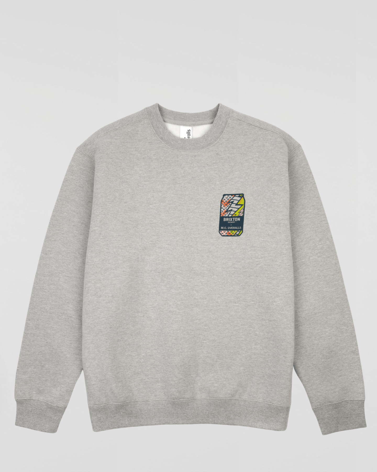 M.C.Overalls x Brixton Brewery Sweatshirt Grey