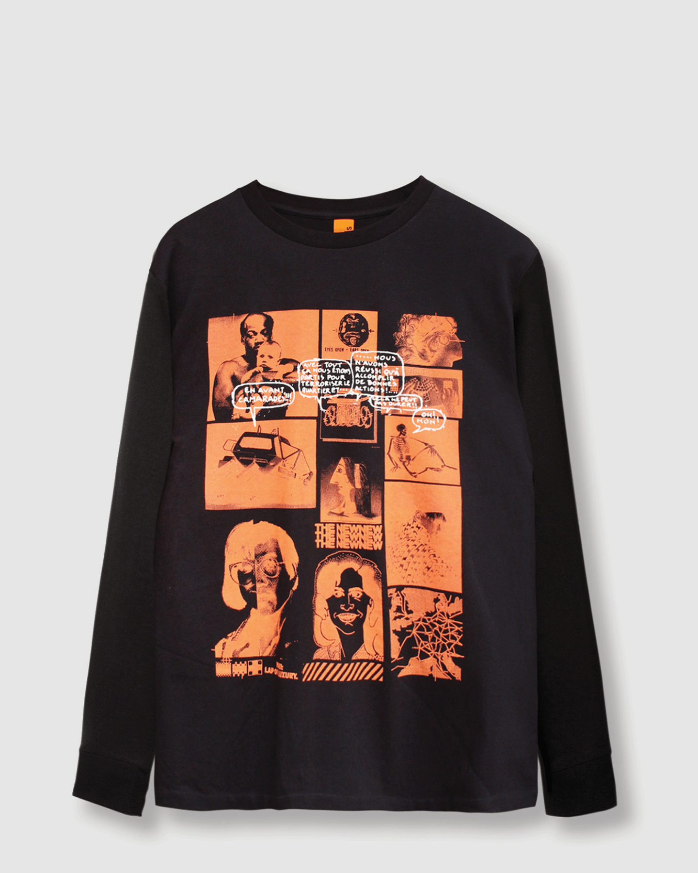 The New New L/S T-Shirt Black