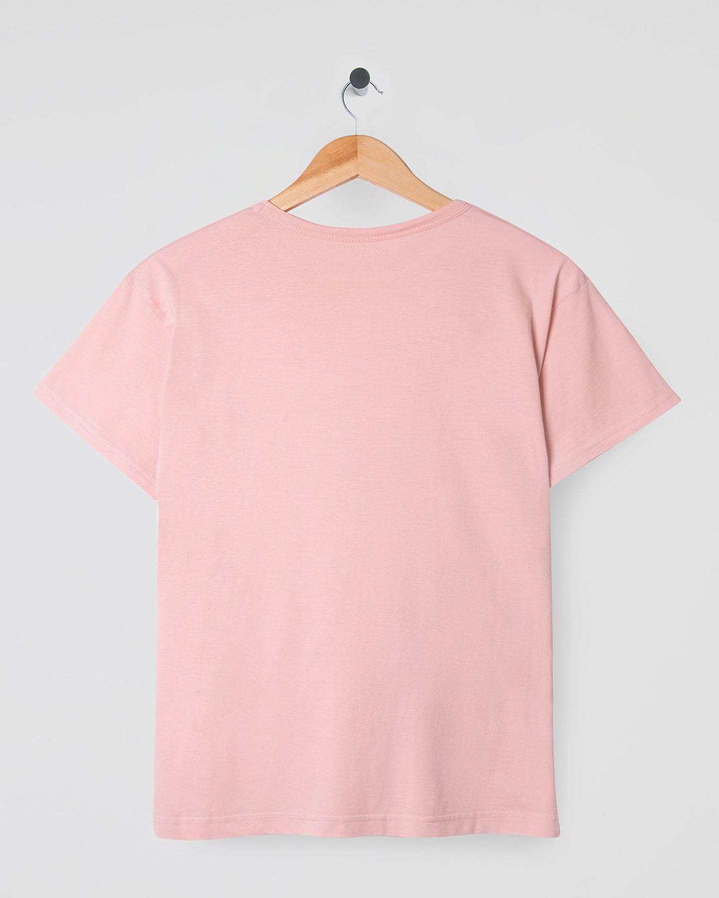 Logo S/S T-Shirt Dusty Pink