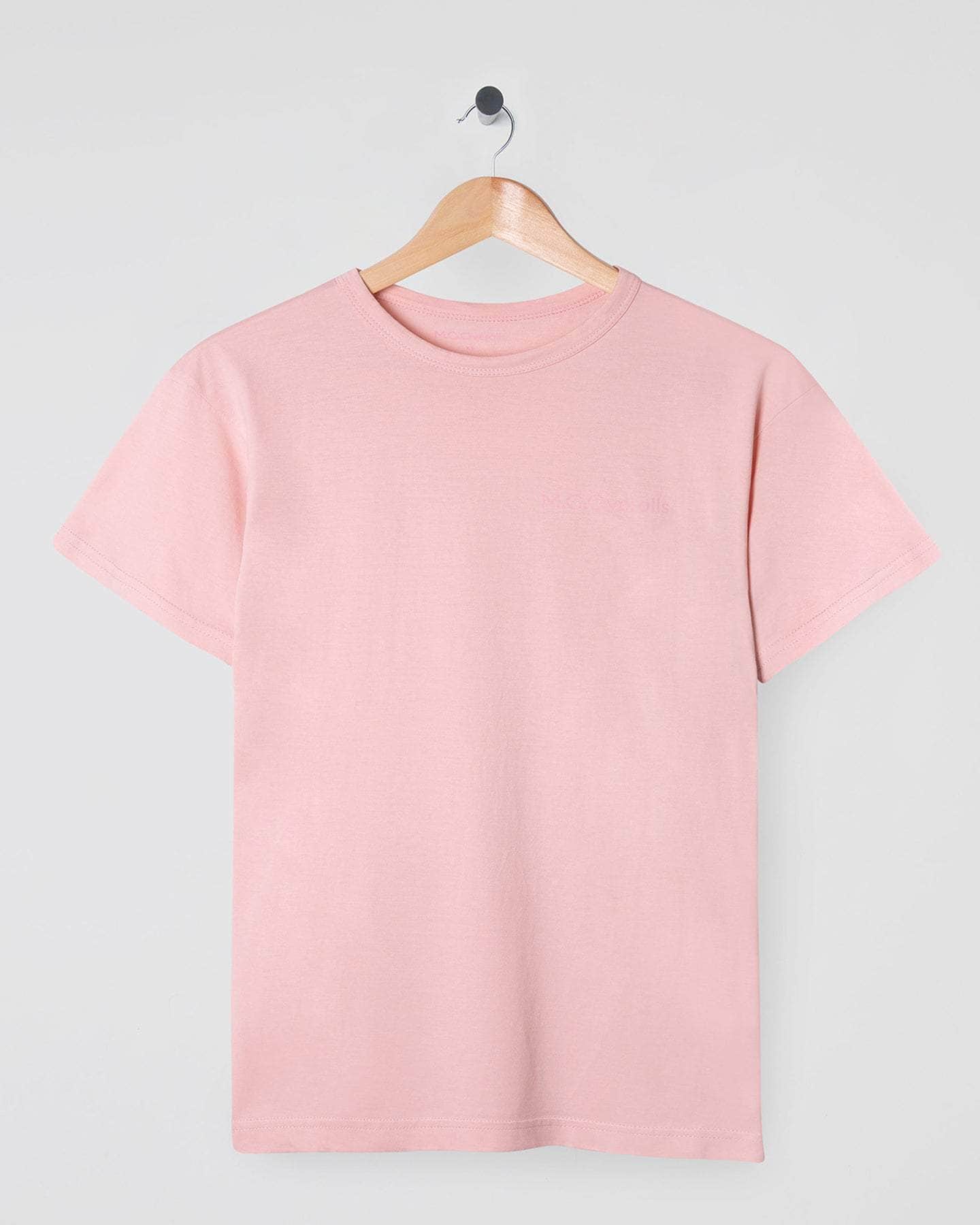 Logo S/S T-Shirt Dusty Pink