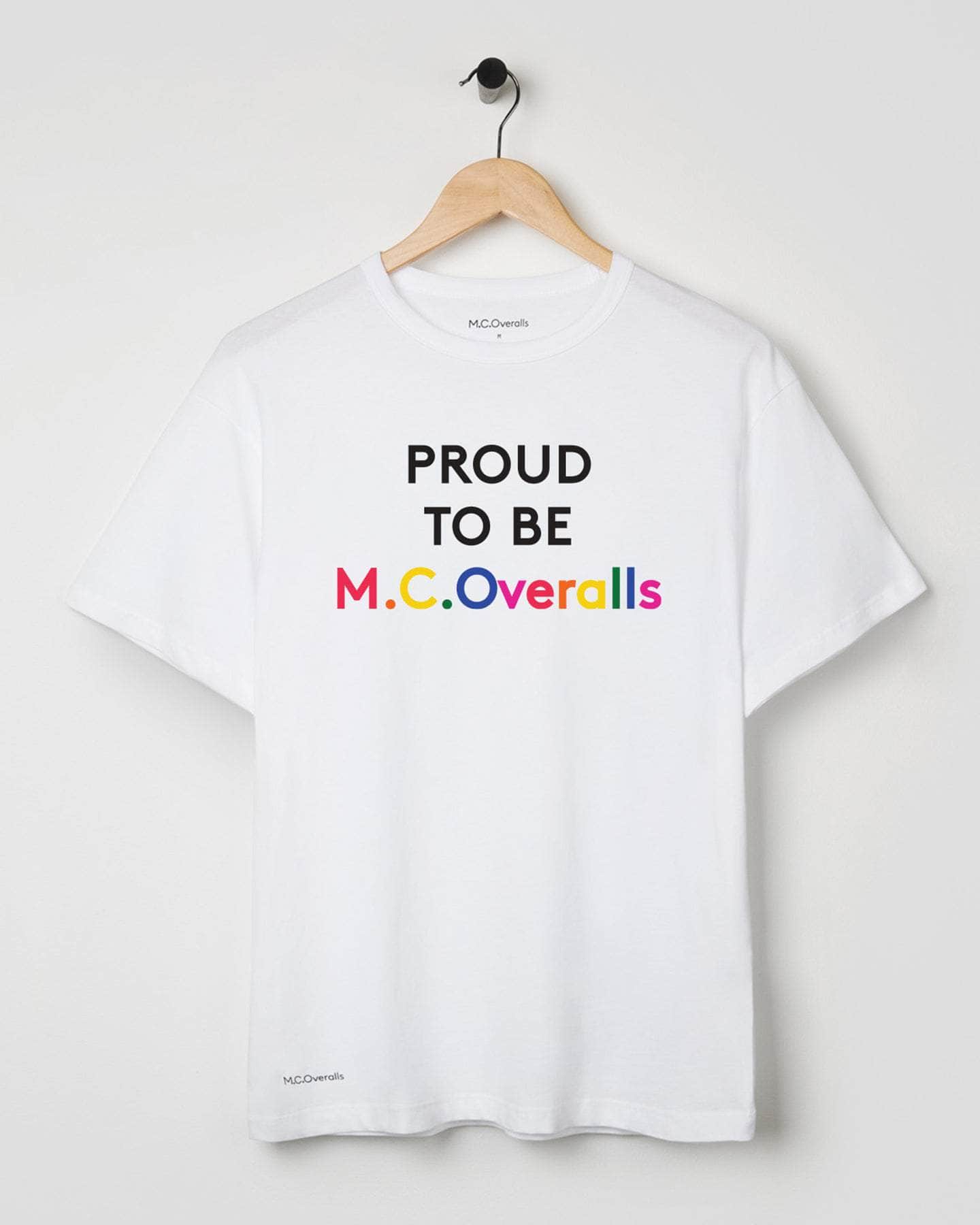 Lighweight Proud to be MCO S/S T-Shirt White