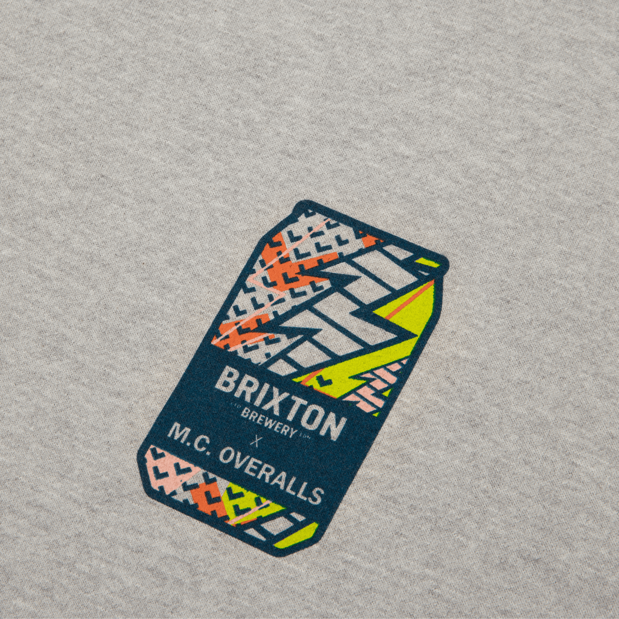 M.C.Overalls x Brixton Brewery Sweatshirt Grey