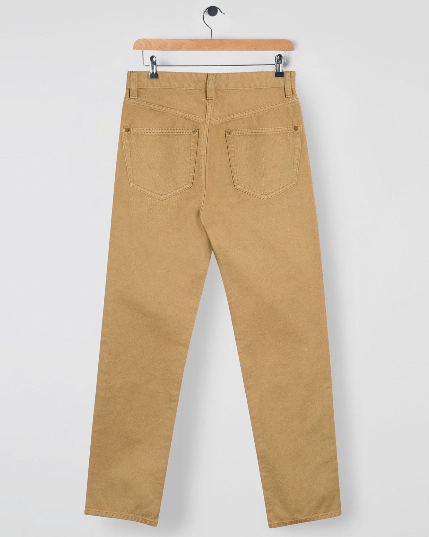 5 Pocket Regular-Fit Denim Jean Olive Drab