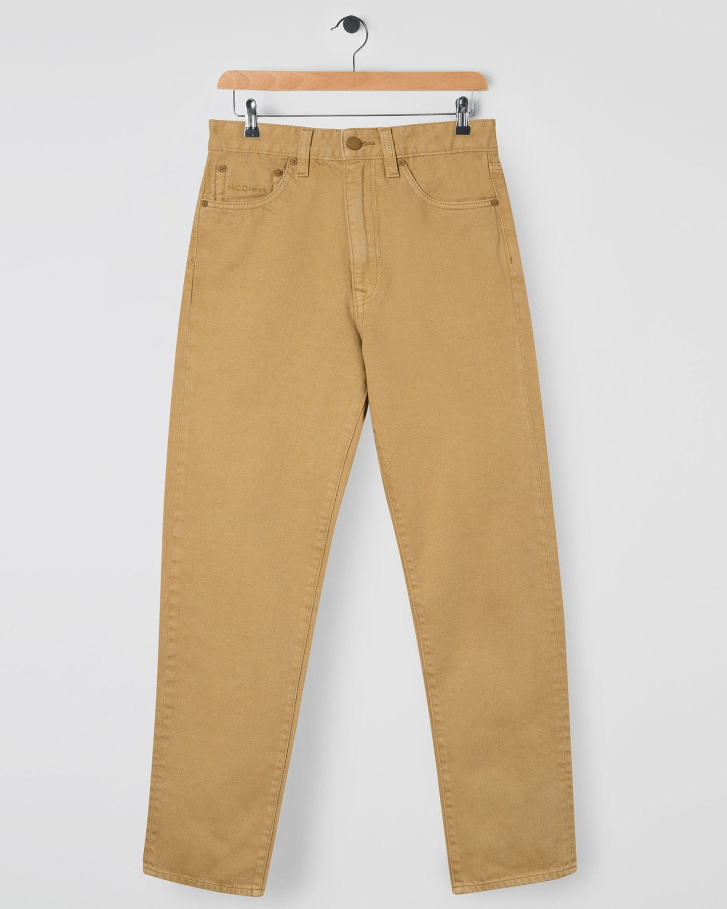 5 Pocket Regular-Fit Denim Jean Olive Drab