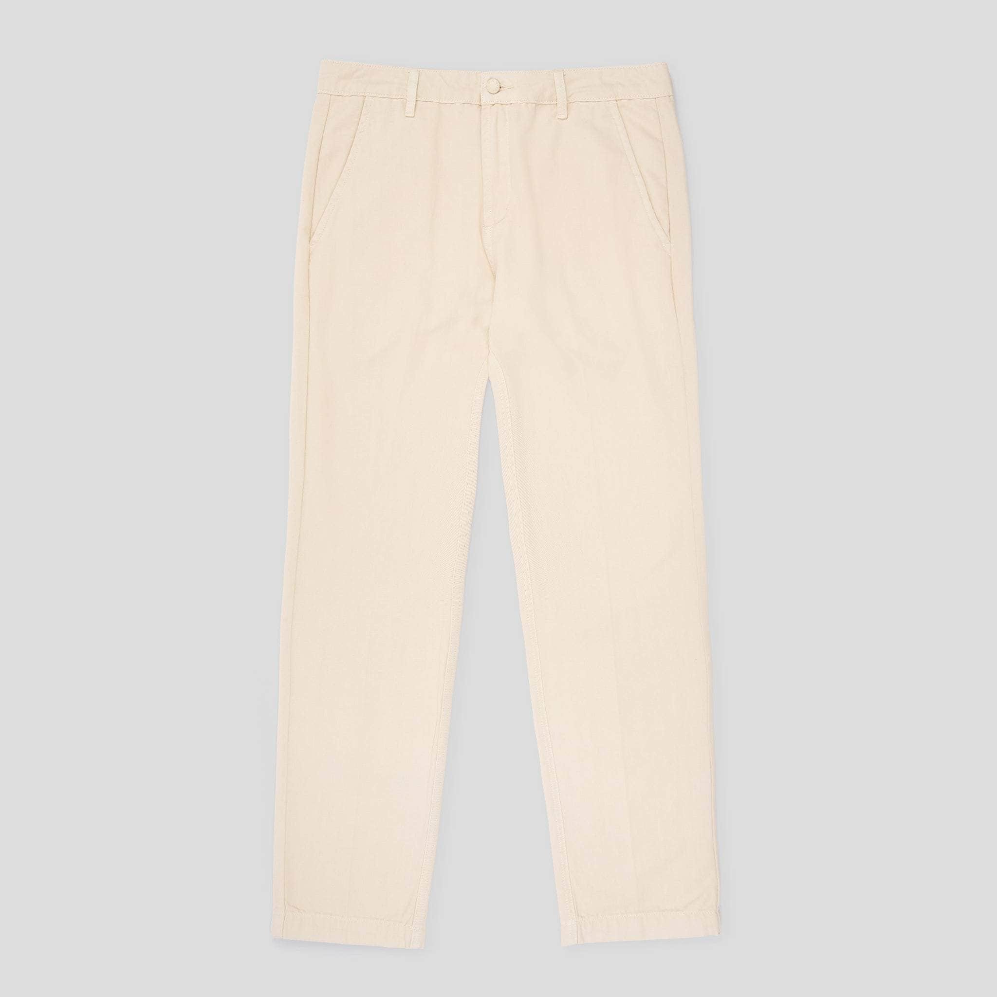 Relaxed-Fit Cotton Canvas Trousers Palo Santo