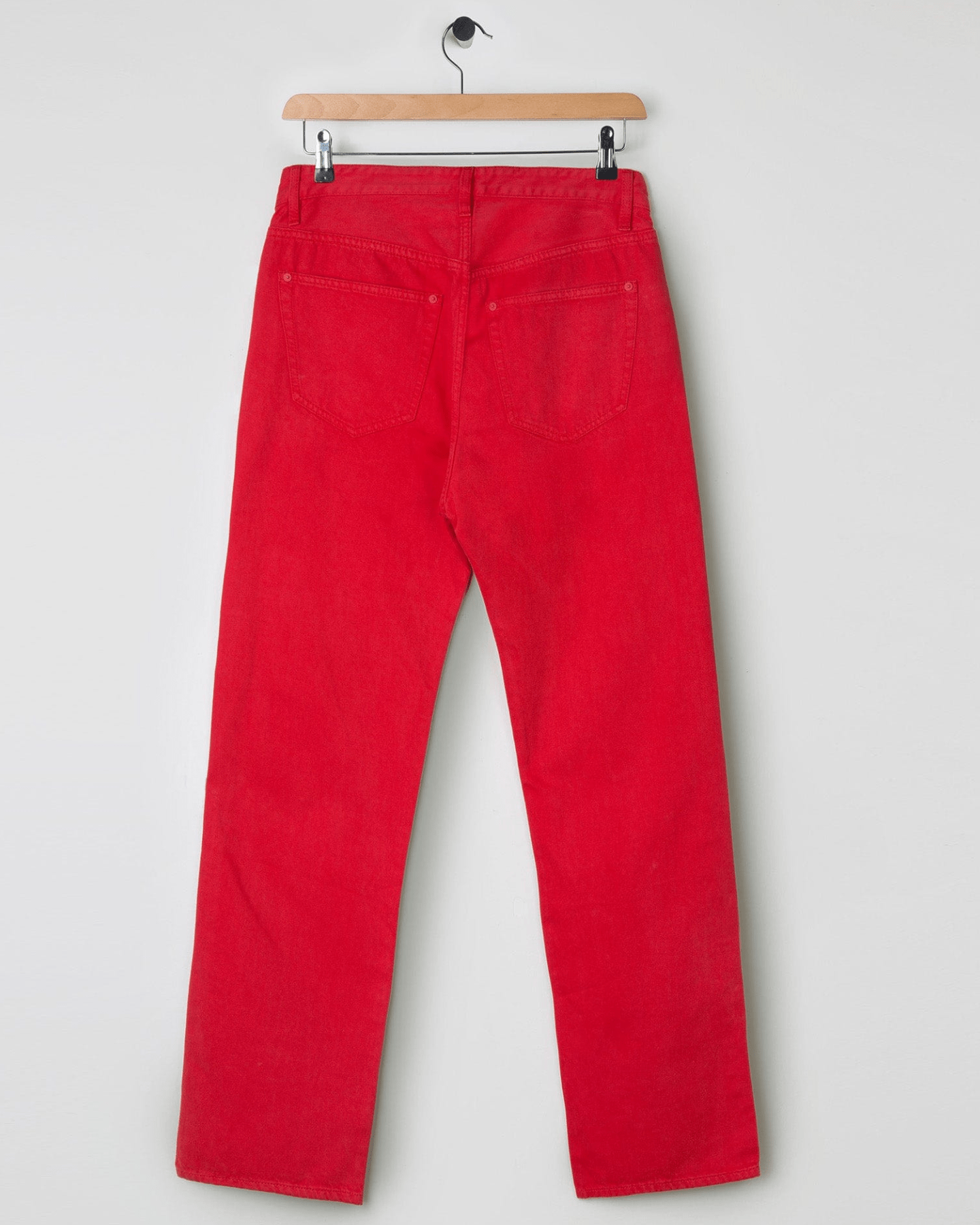 5 Pocket Slim-Fit Denim Jean Red