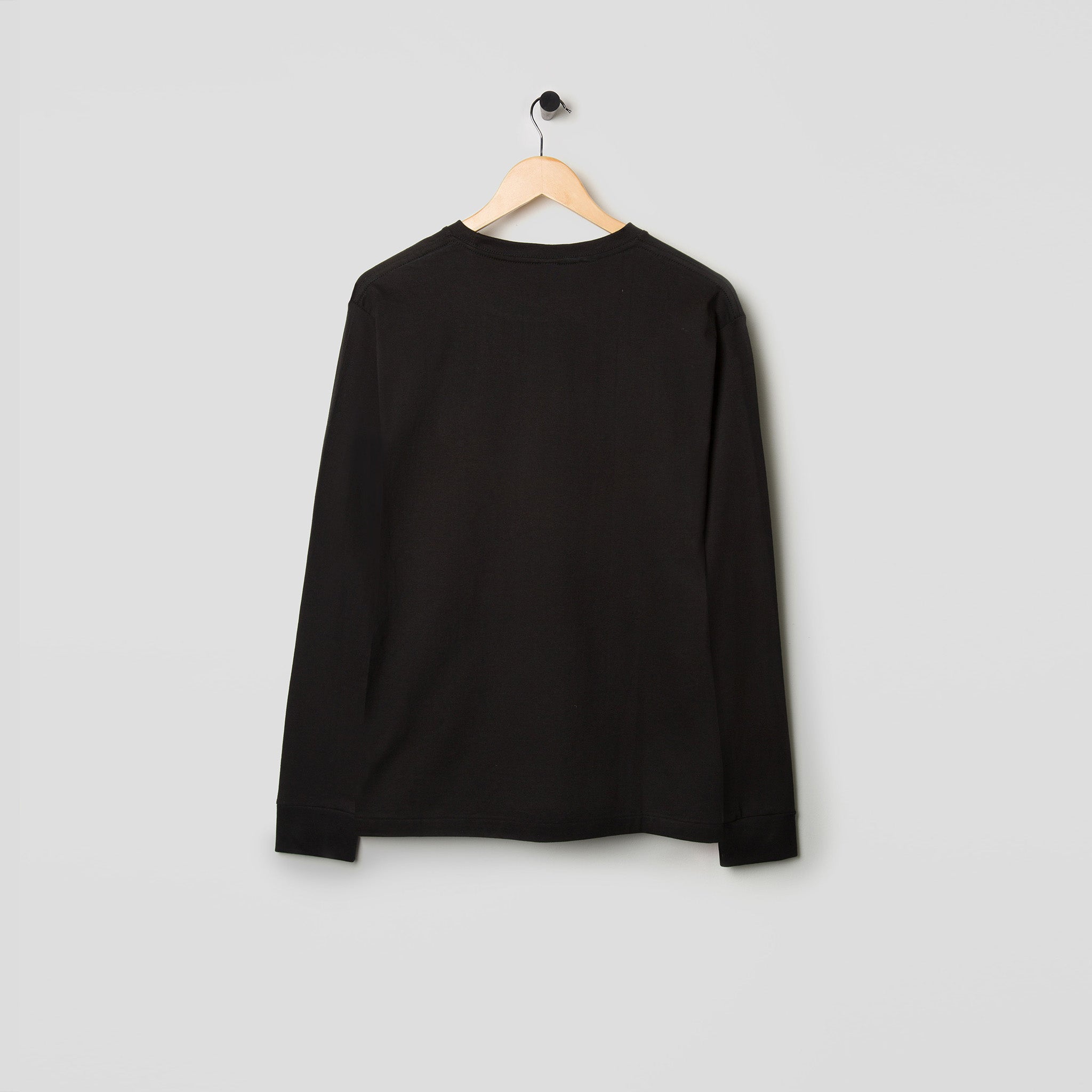 Blank L/S T-Shirt Black