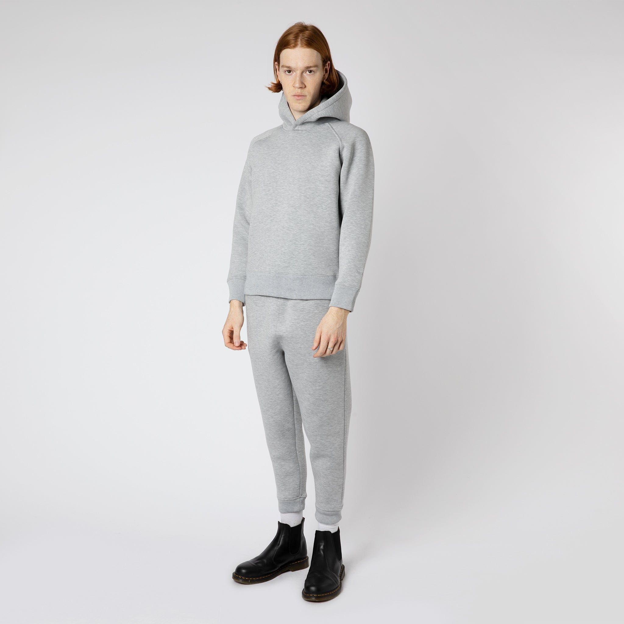 Bonded Jersey Sweatshirt Grey Marl