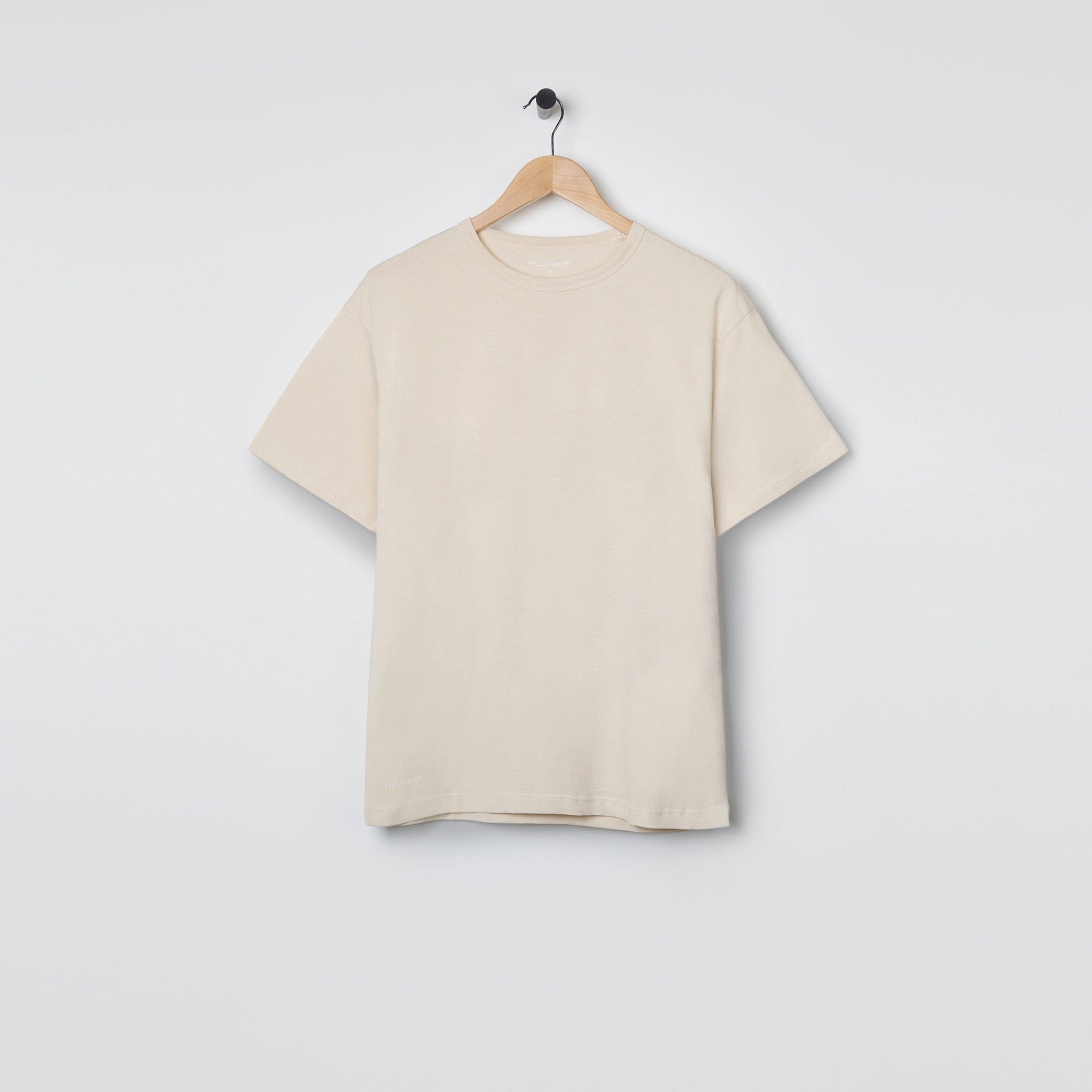 2 Pack Underwear T-shirt Oatmeal White