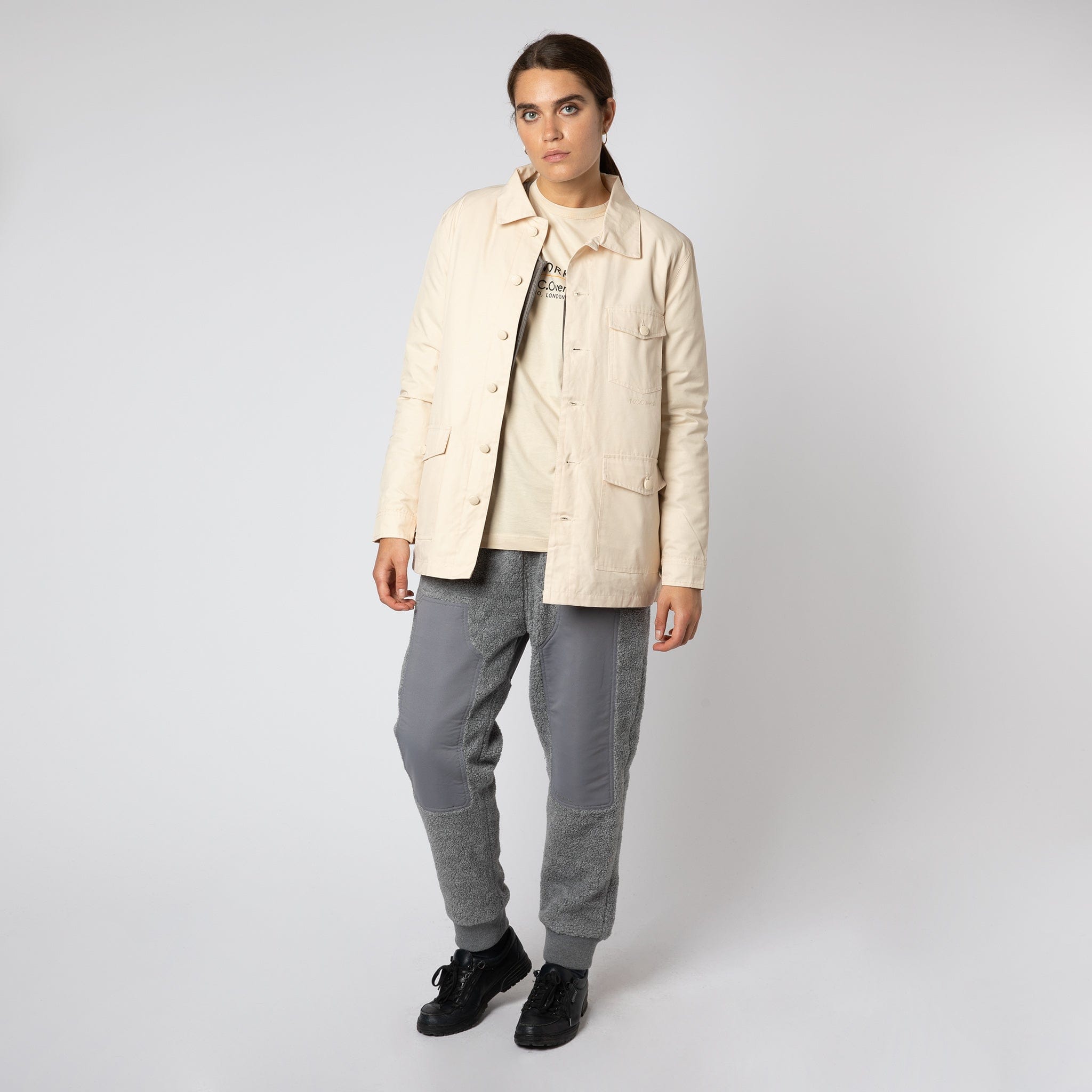 Popcorn Fleece Sweatpants Grey