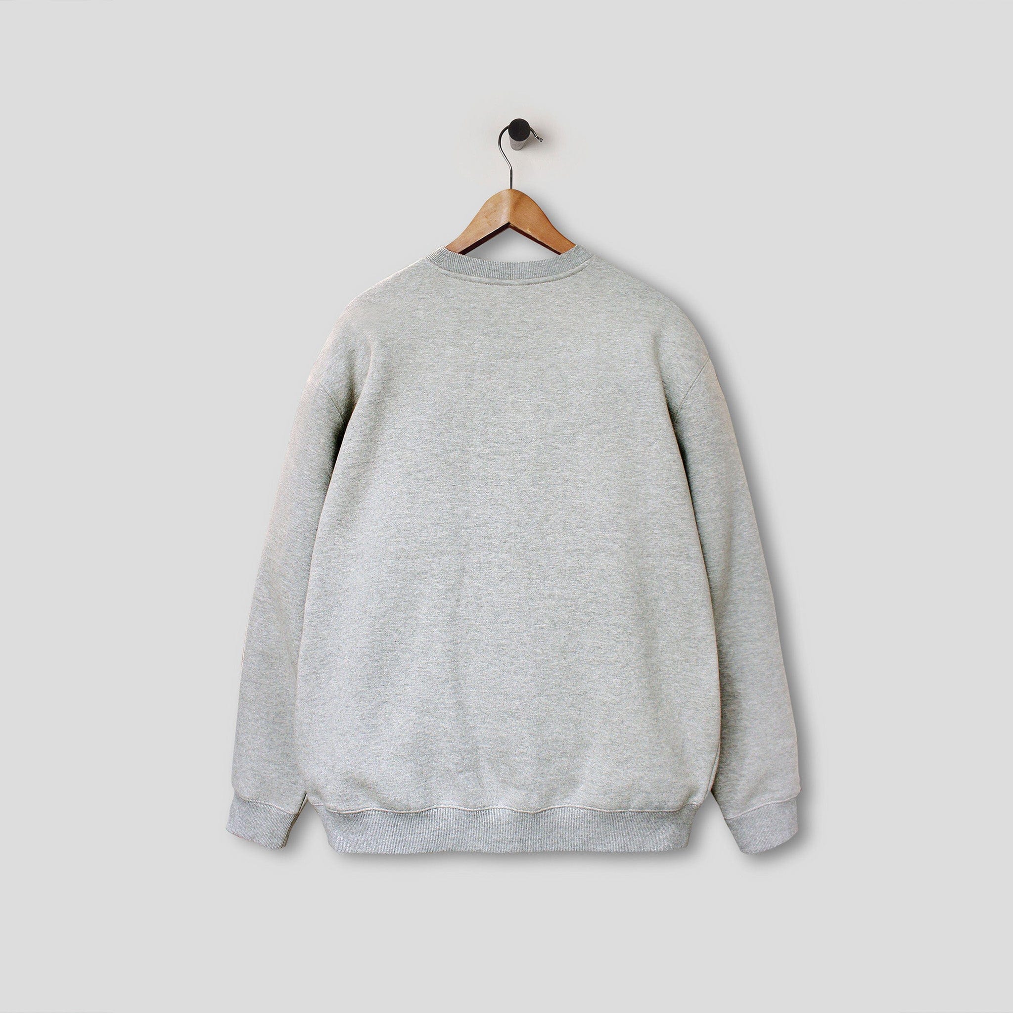 Blank Cotton Sweatshirt Grey