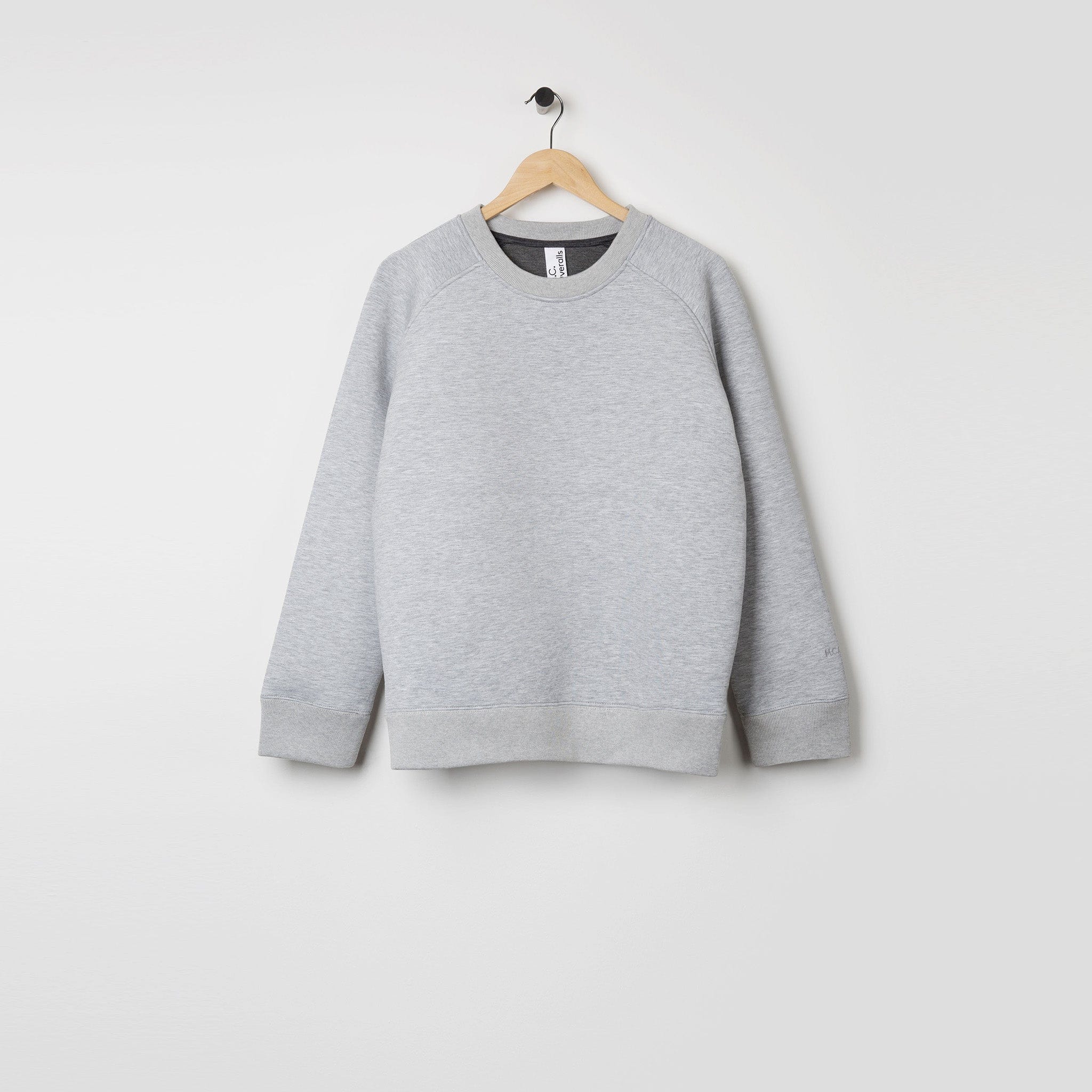 Bonded Jersey Sweatshirt Grey Marl