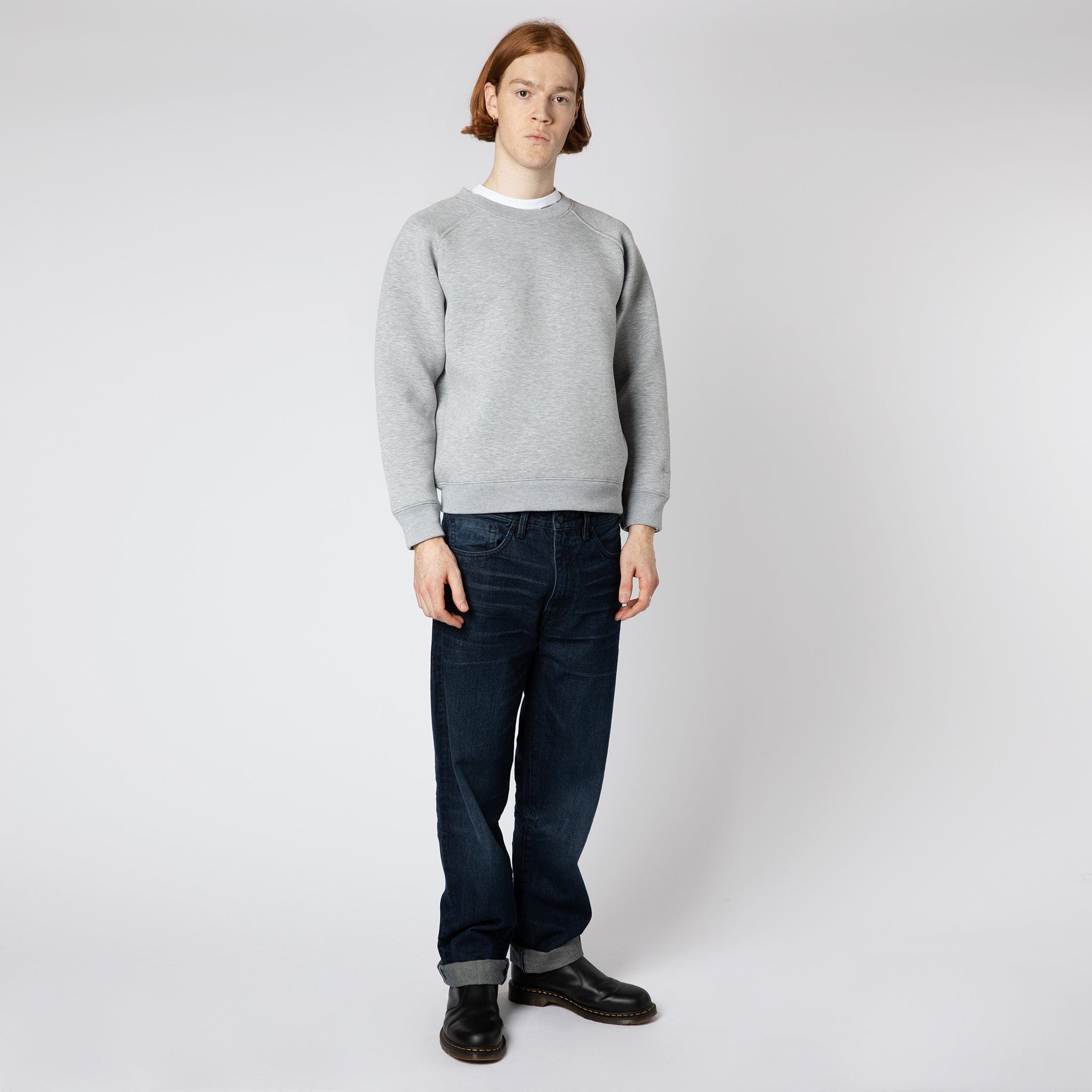 Bonded Jersey Sweatshirt Grey Marl