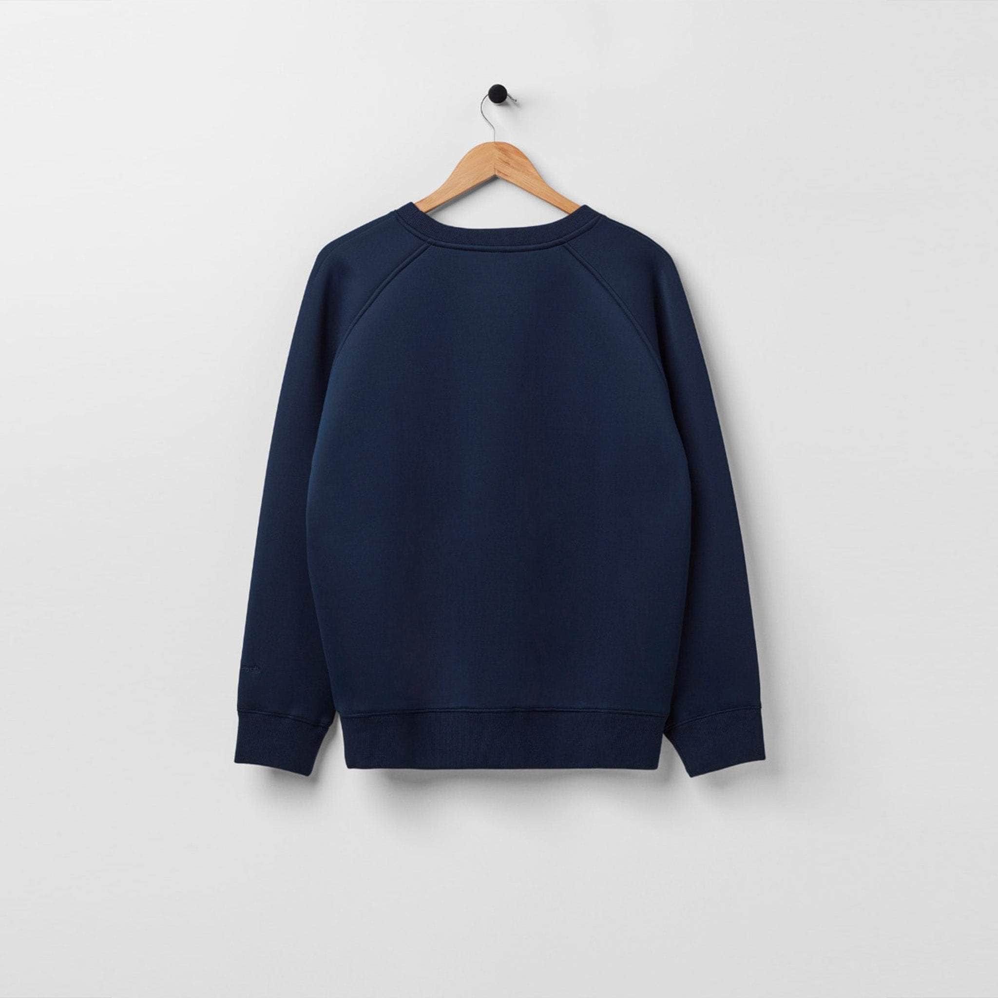 Bonded Jersey Sweatshirt Navy