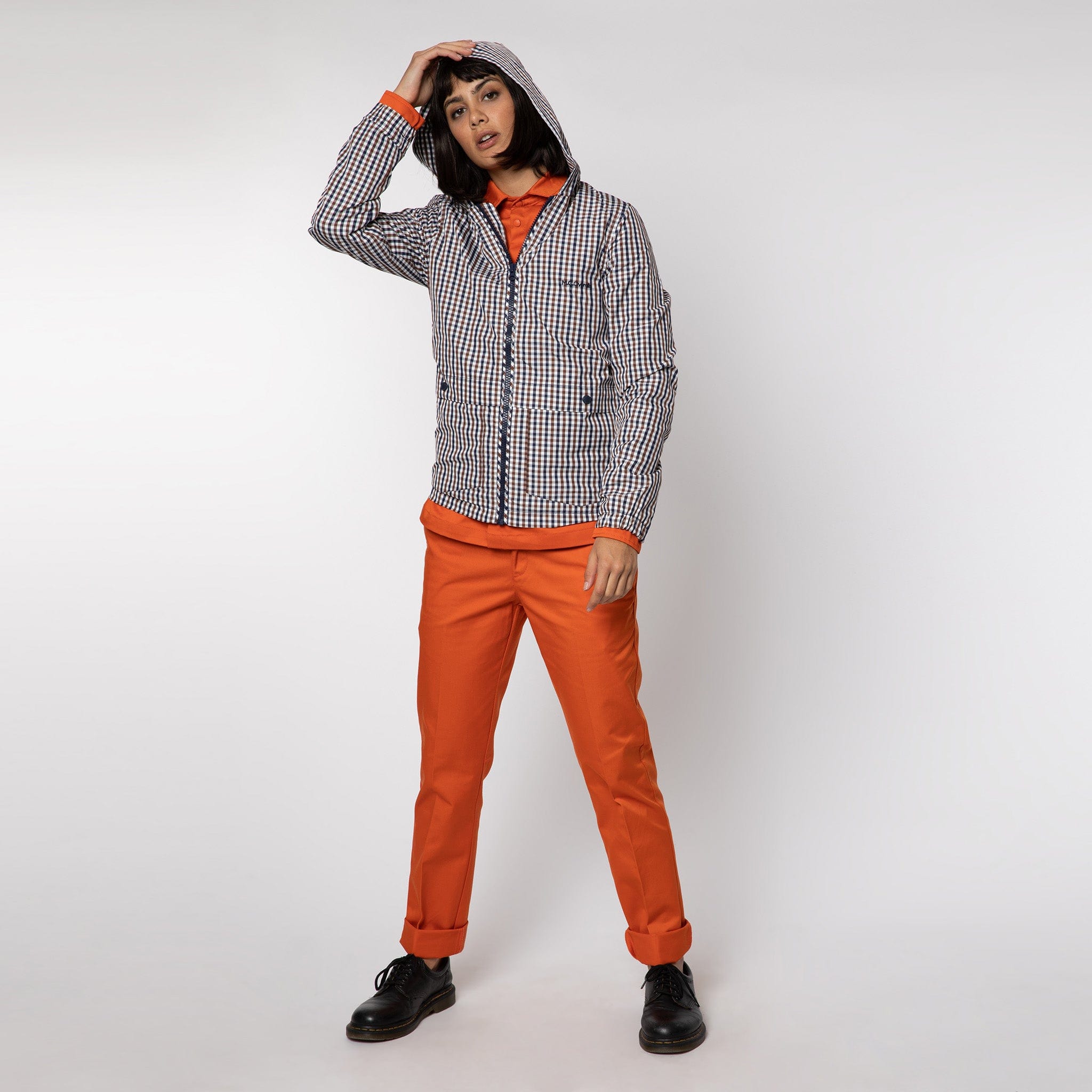 Cagoule Brown Check