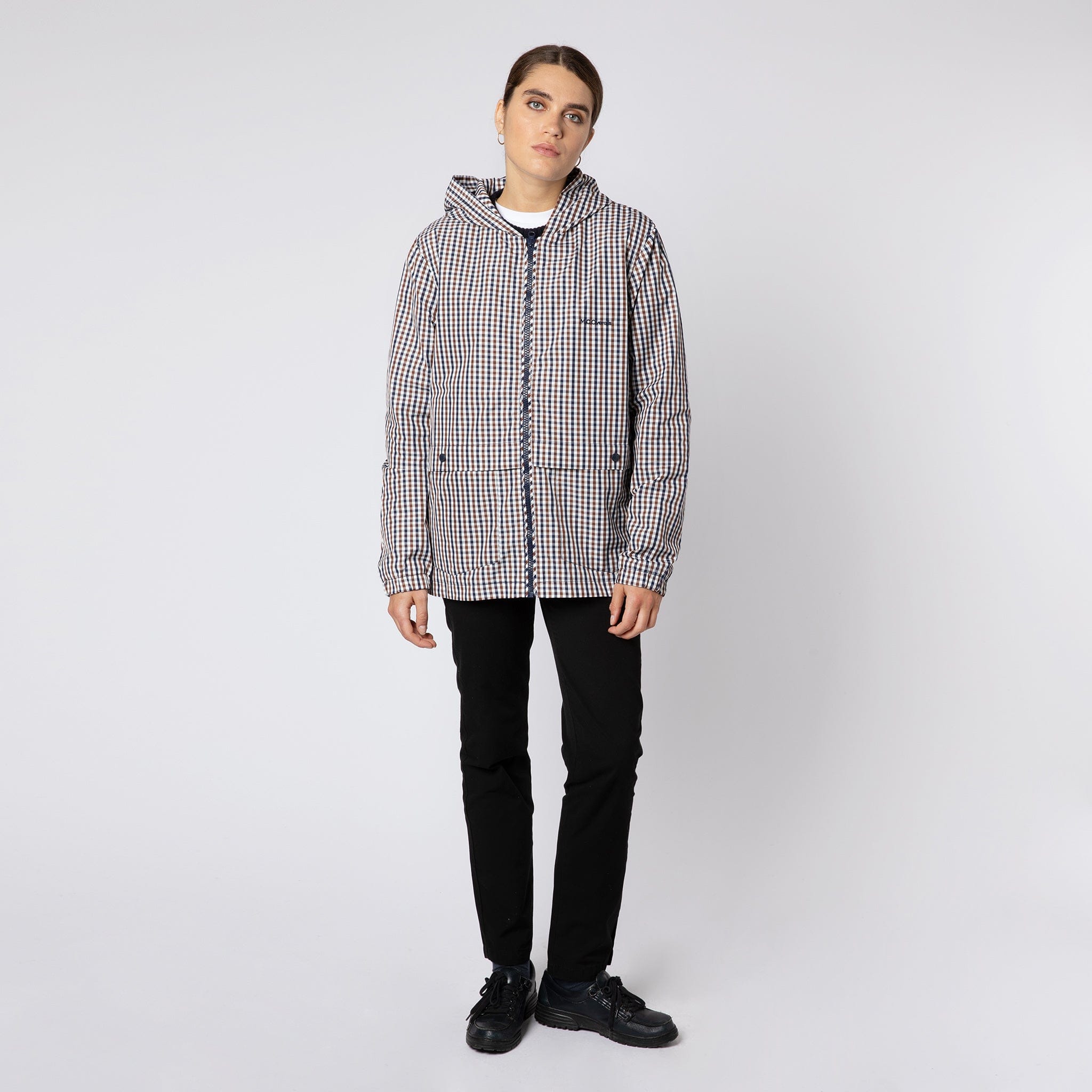 Cagoule Brown Check